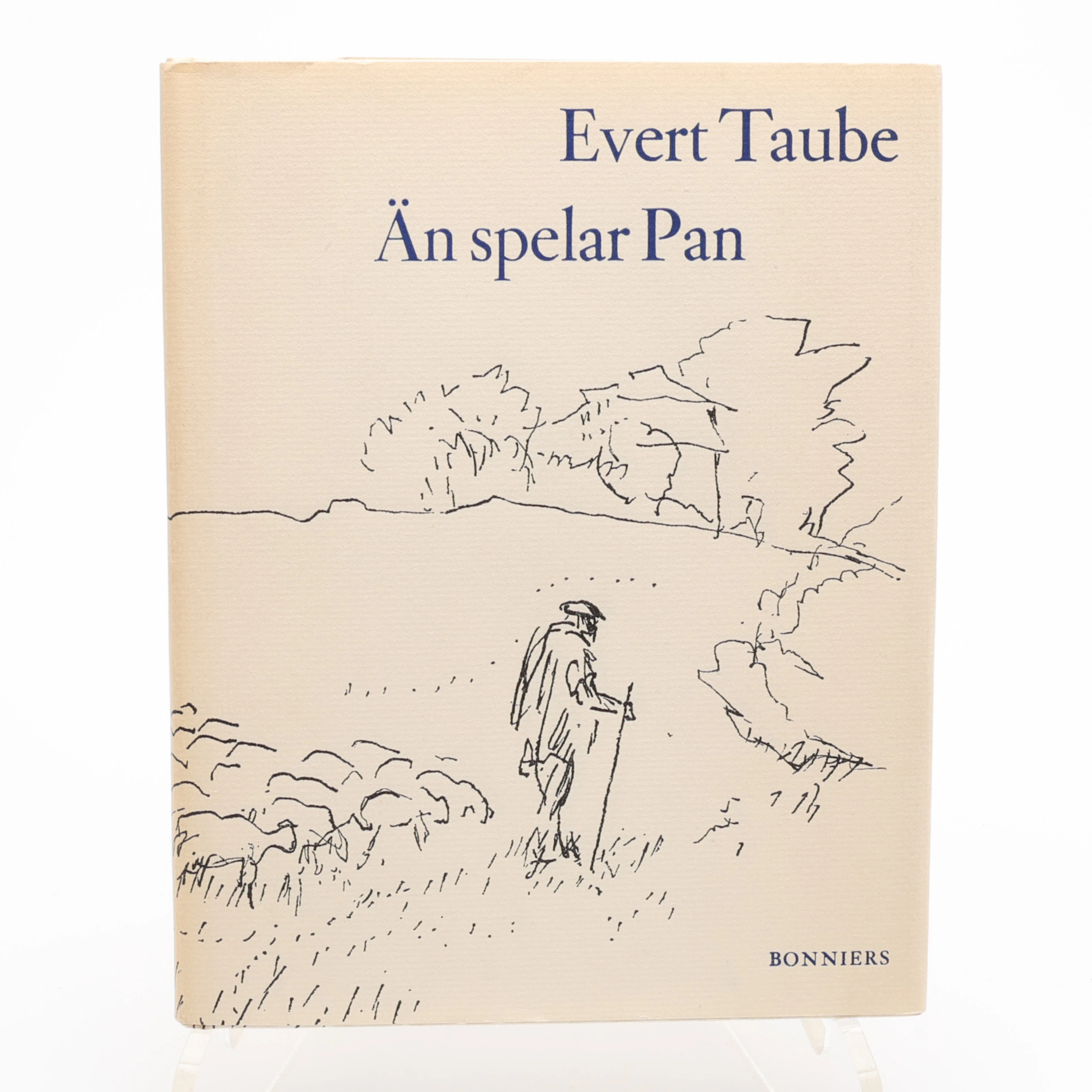 EVERT TAUBES ÄN SPELAR PAN I FÖRSTA UPPLAGAN 1965 MED EN DEDIKATION