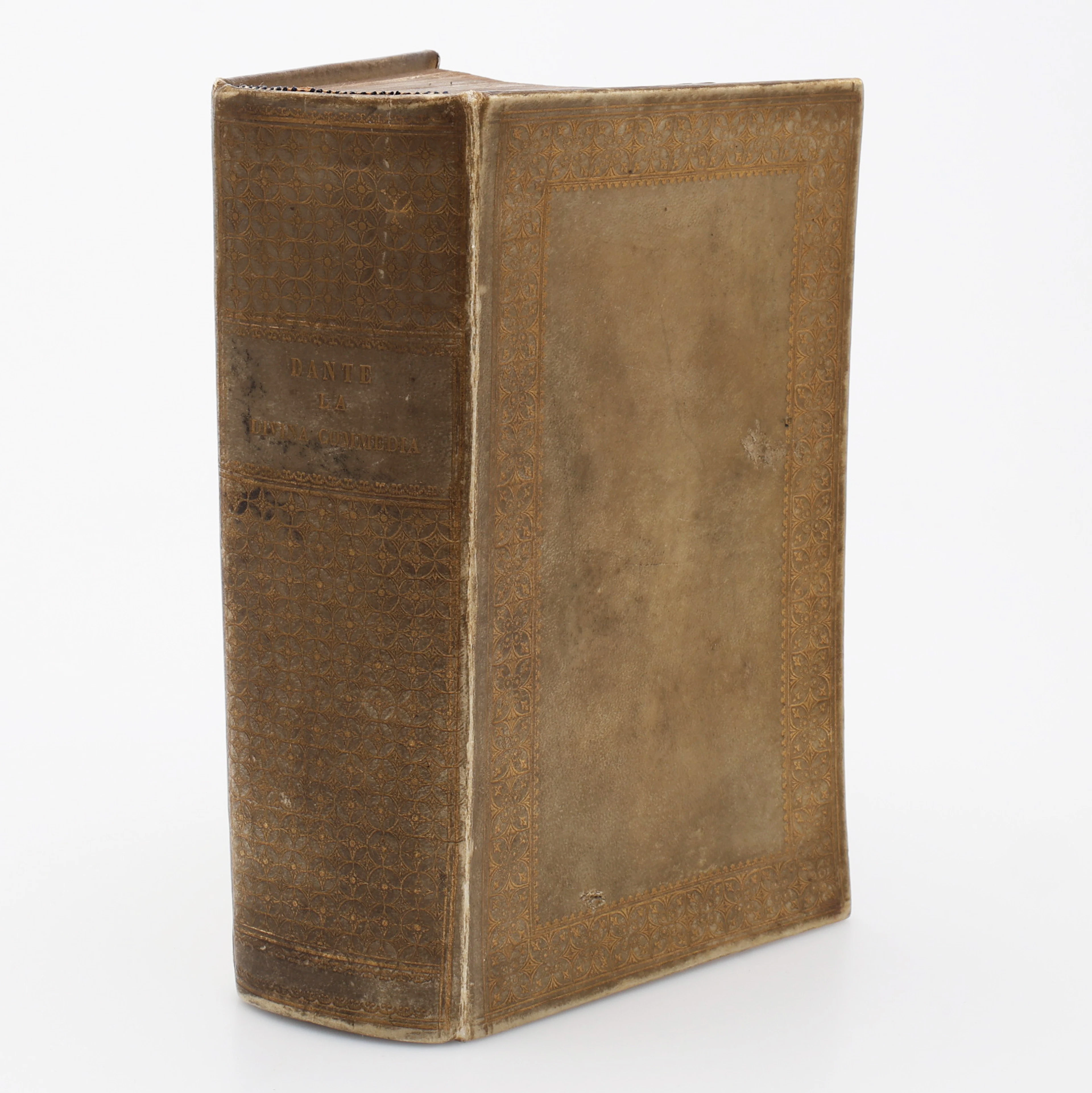 DANTE ALIGHIERI'S LA DIVINA COMMEDIA I EN UTGÅVA FRÅN 1860 MED KOMMENTARER