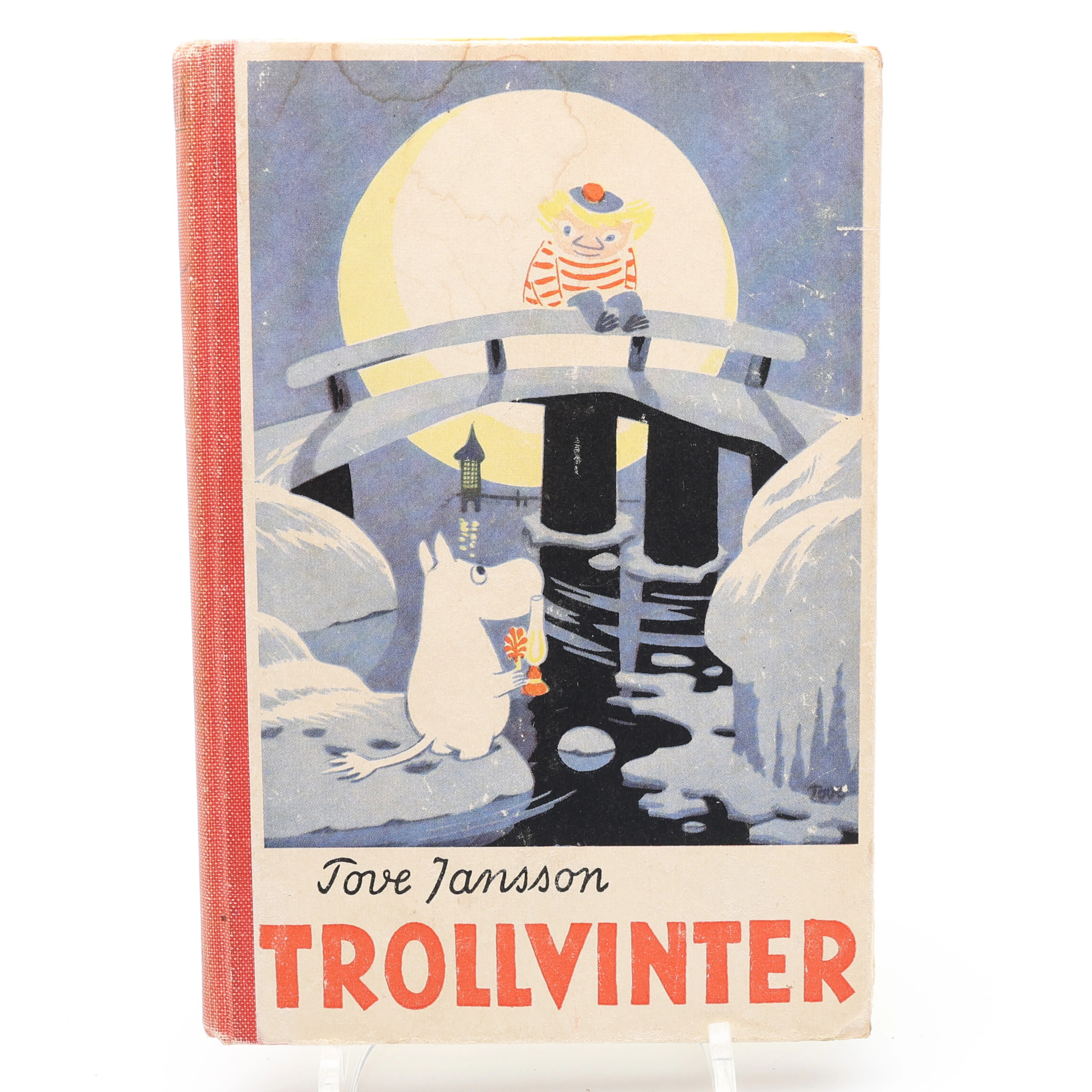MUMINTROLLEN. TOVE JANSSONS TROLLVINTER I FÖRSTA UPPLAGAN 1957.