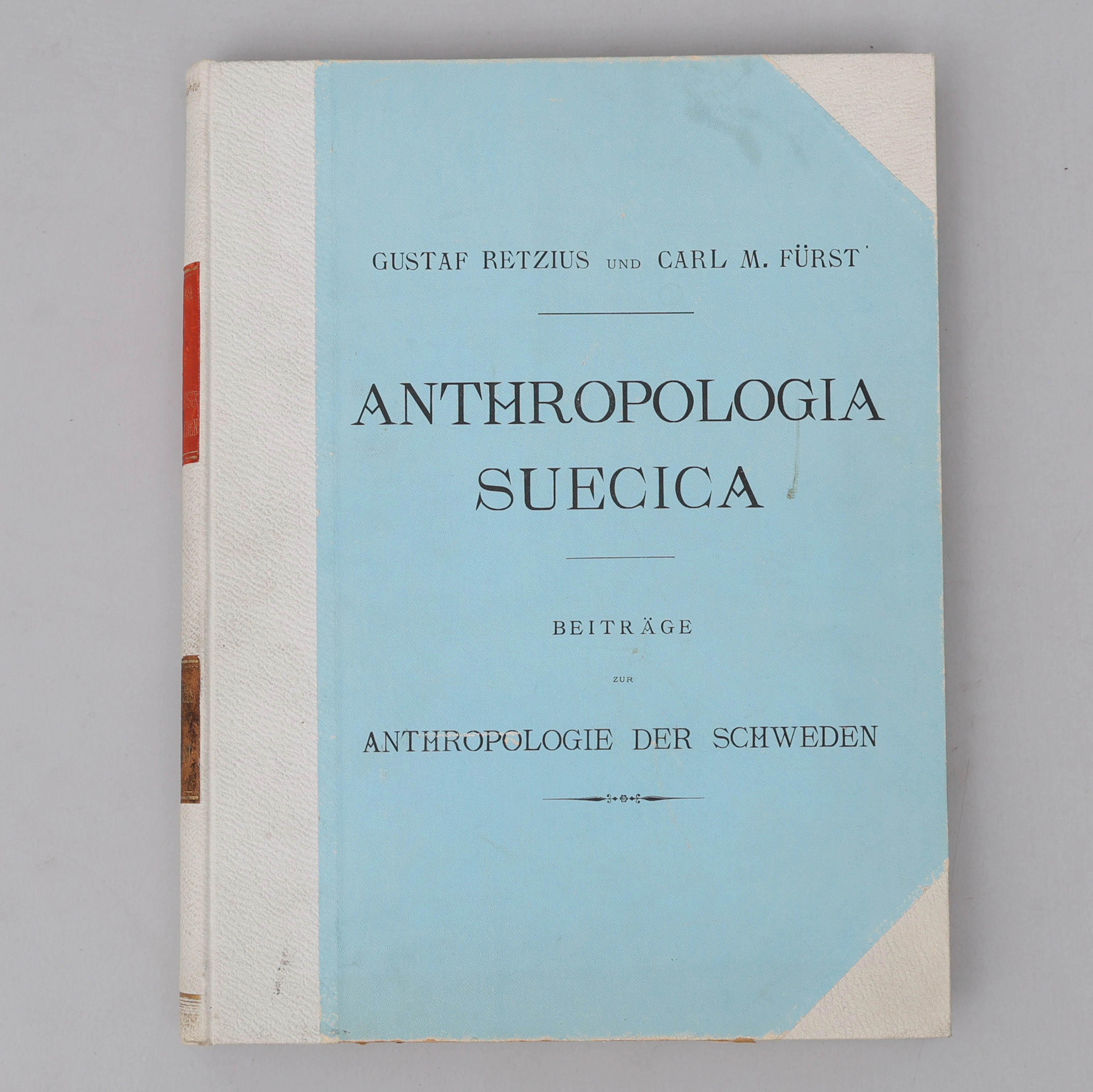 ANTROPOLOGI. GUSTAF RETZIUS' OCH CARL M. FÜRSTS' ANTHROPOLOGIA SUECICA.