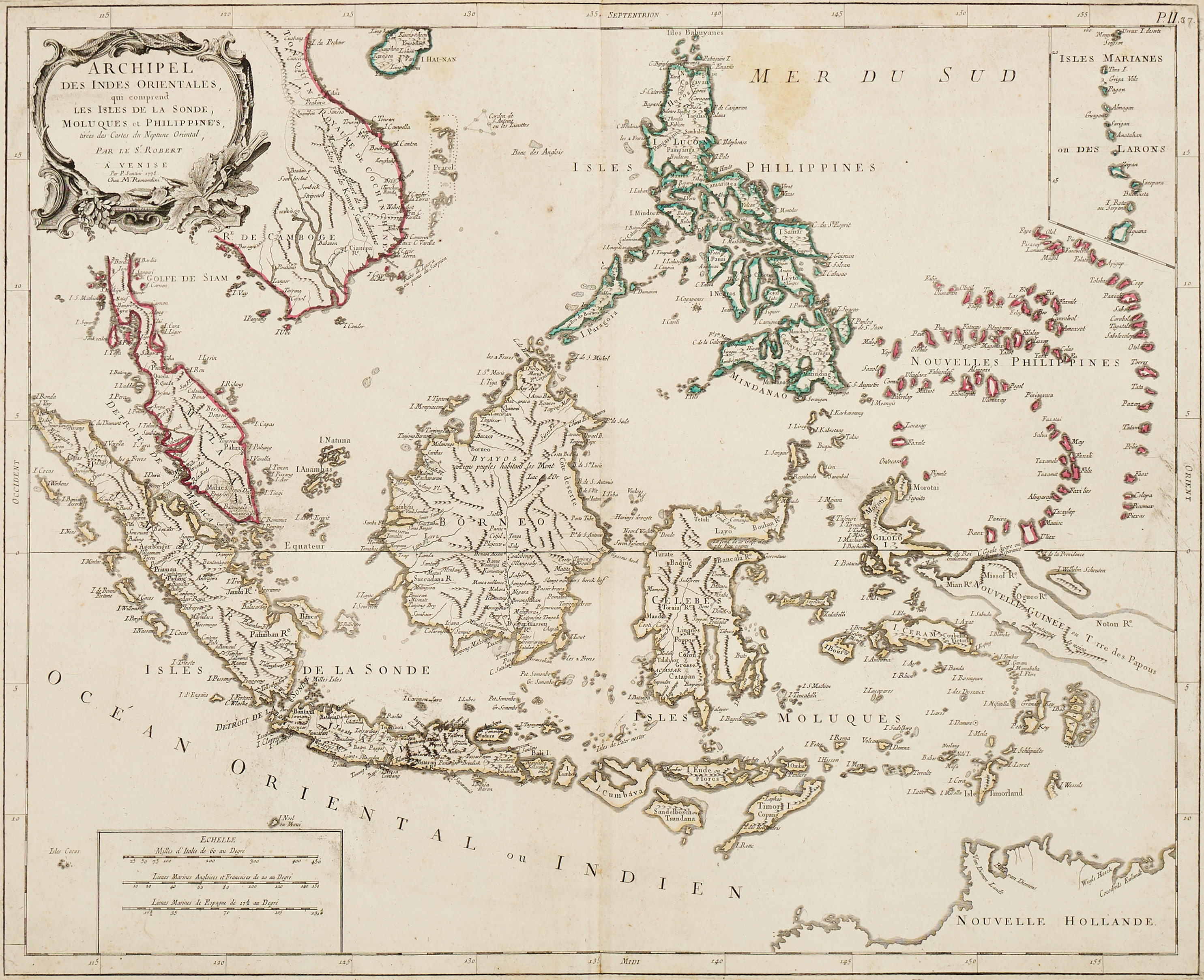 SANTINI/REMONDINI, Archipel Des Indes Orientales, 1778 (1784).