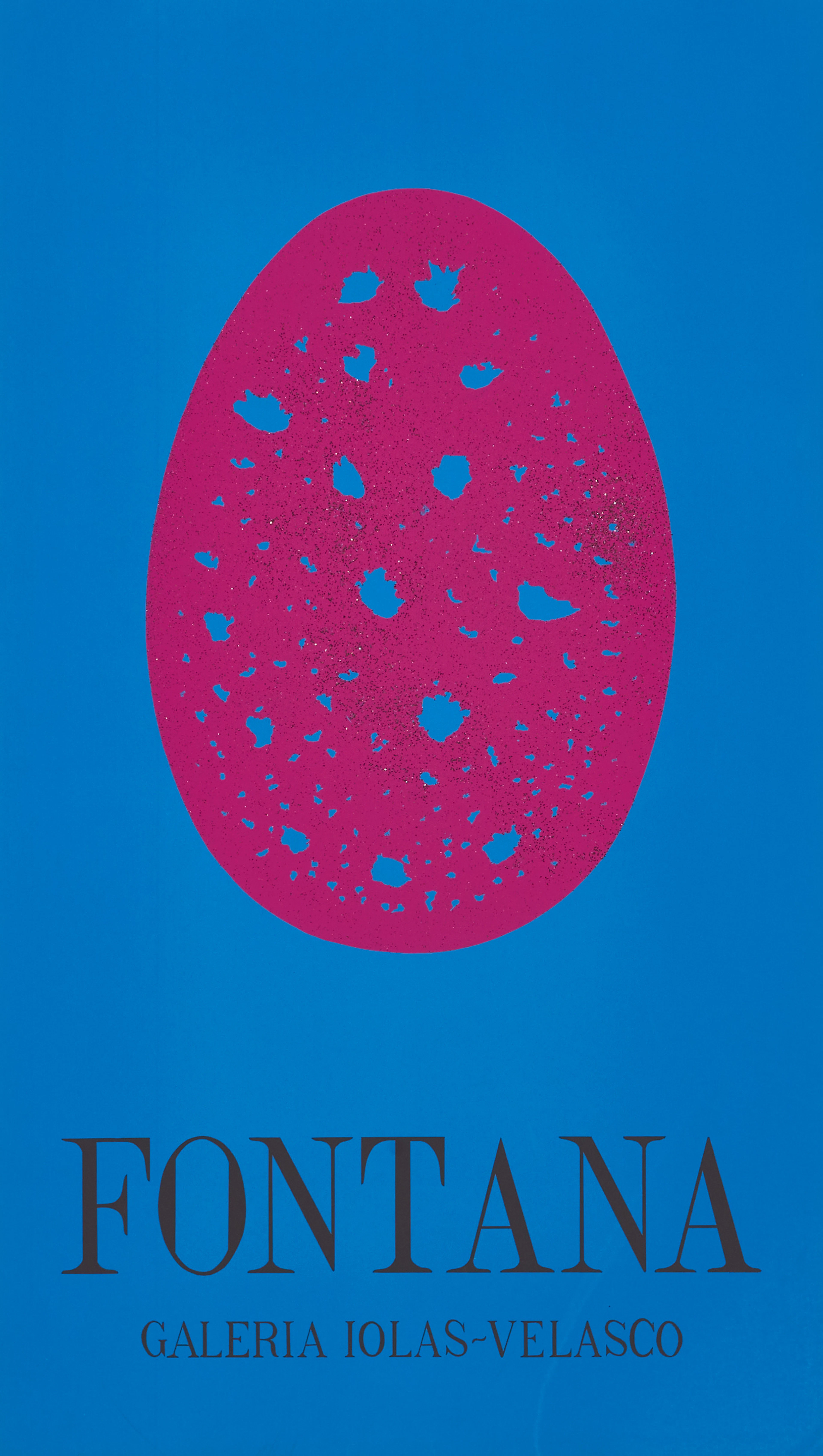 LUCIO FONTANA (Italien, 1899-1968) (efter), "Fontana" (Galeria Iolas-Velasco