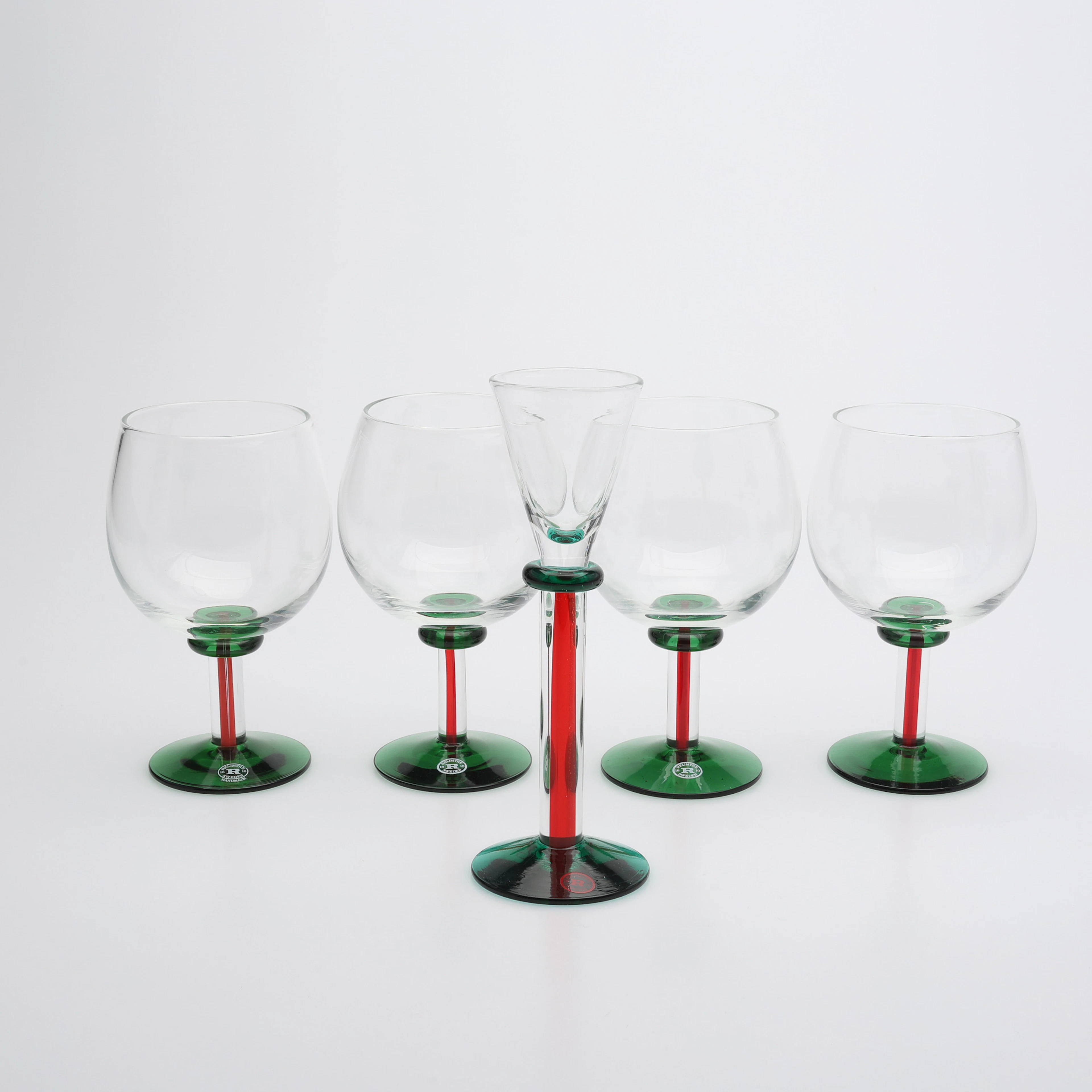 MARGARETA HENNIX. GLAS, 4+1 DELAR, "SPIRIT OF SWEDEN", REIJMYRE.
