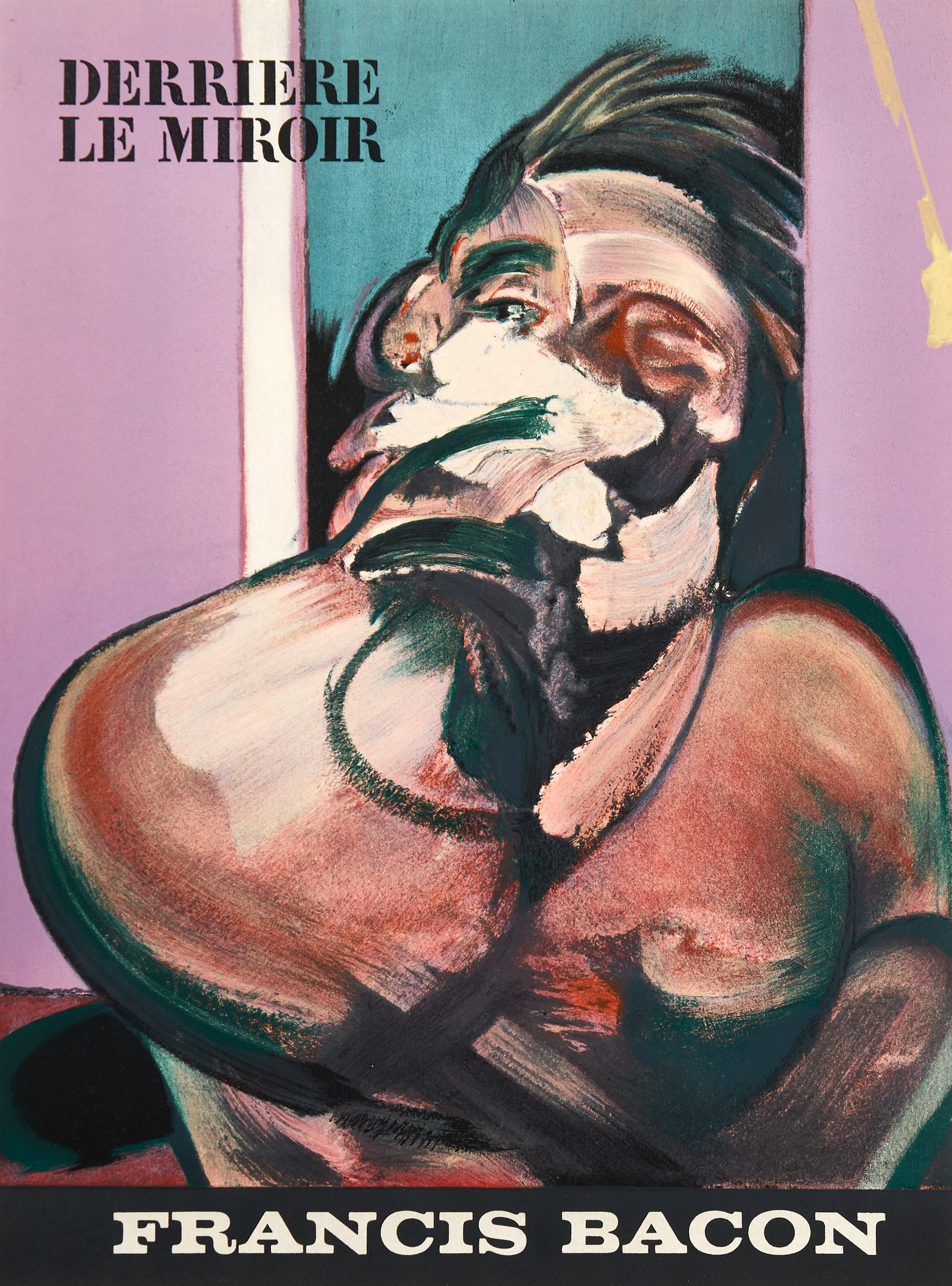 DERRIÈRE LE MIROIR, Bacon, nr 162, innehållande 5 färglitografier, efter.