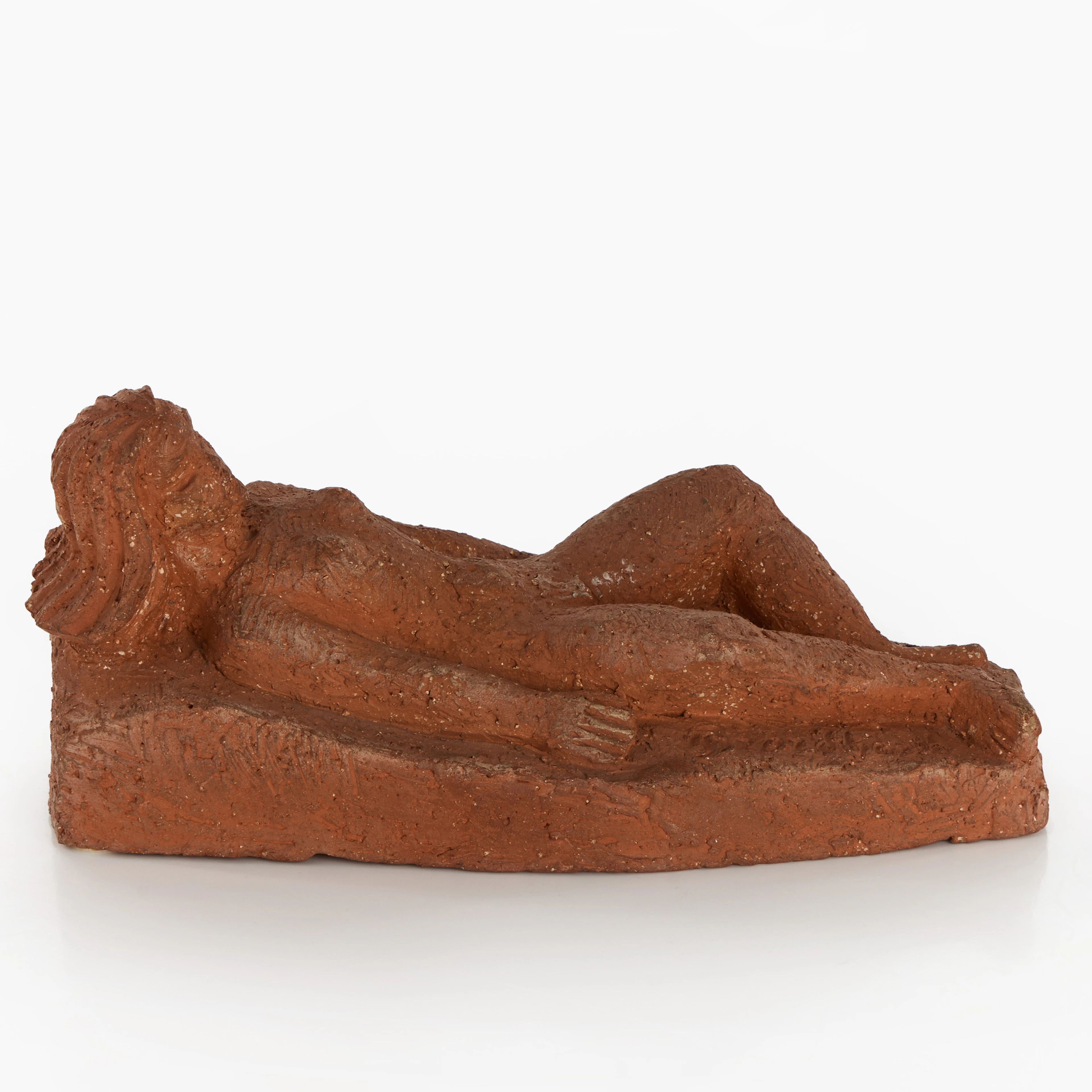 BROR HJORTH (Sverige, 1894-1968), Liggande modell, signerad, etikett
