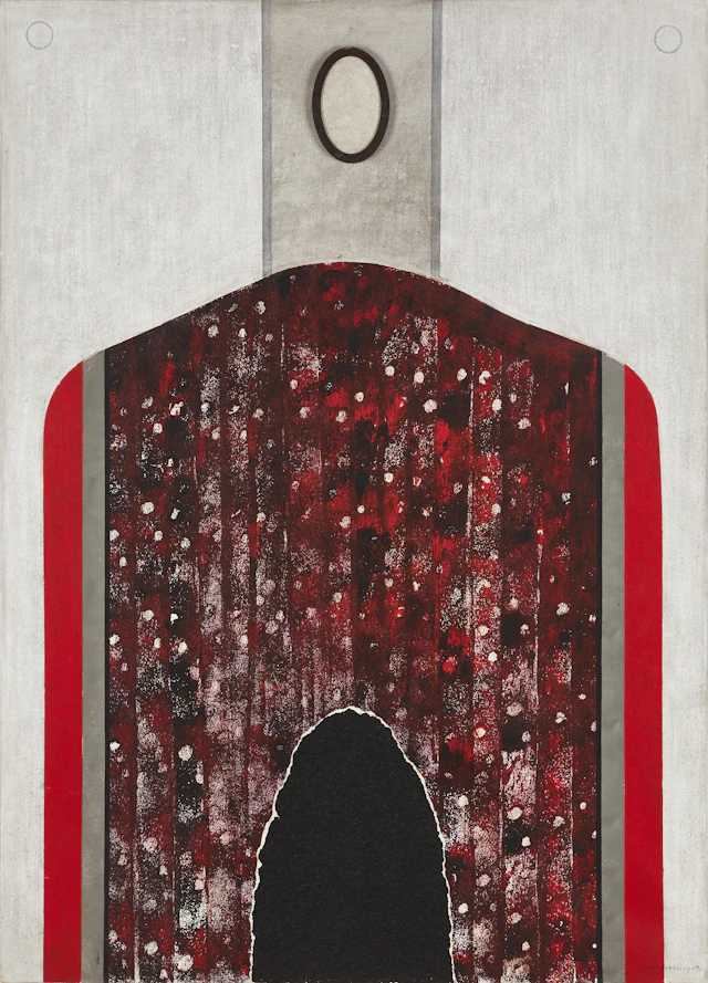 UNO SVENSSON (1929–2012). "Gestalt i förvandling", signerad, daterad