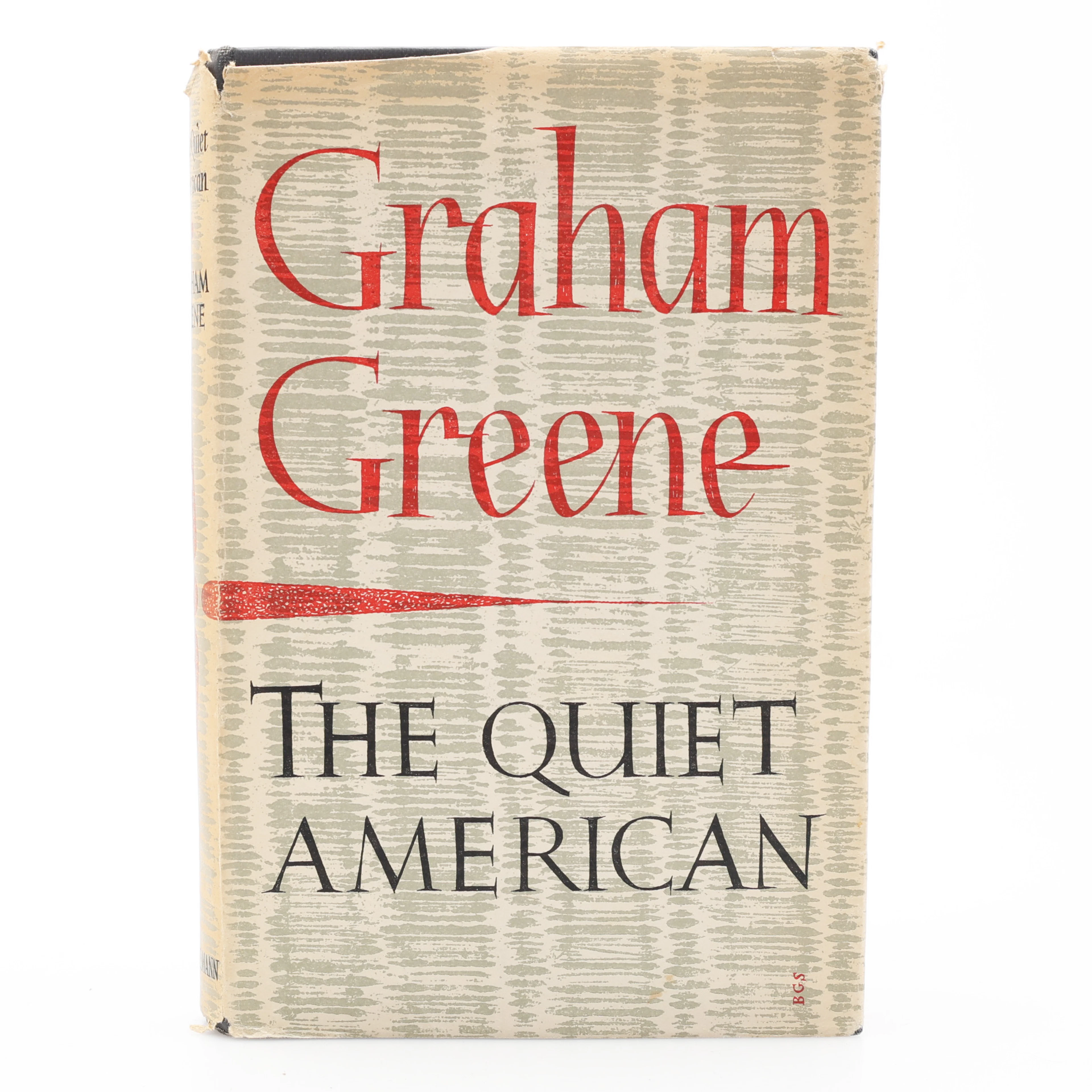 GRAHAM GREENE'S THE QUIET AMERICAN I FÖRSTA UPPLAGAN 1955.