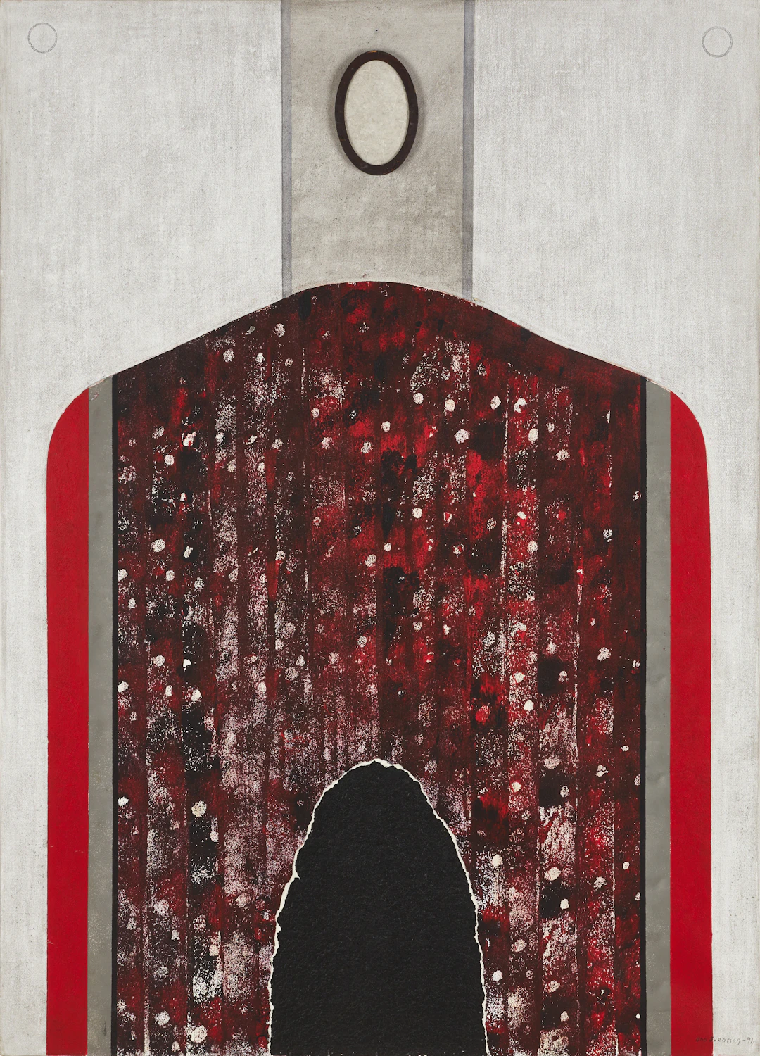 UNO SVENSSON (1929–2012). "Gestalt i förvandling", signerad, daterad