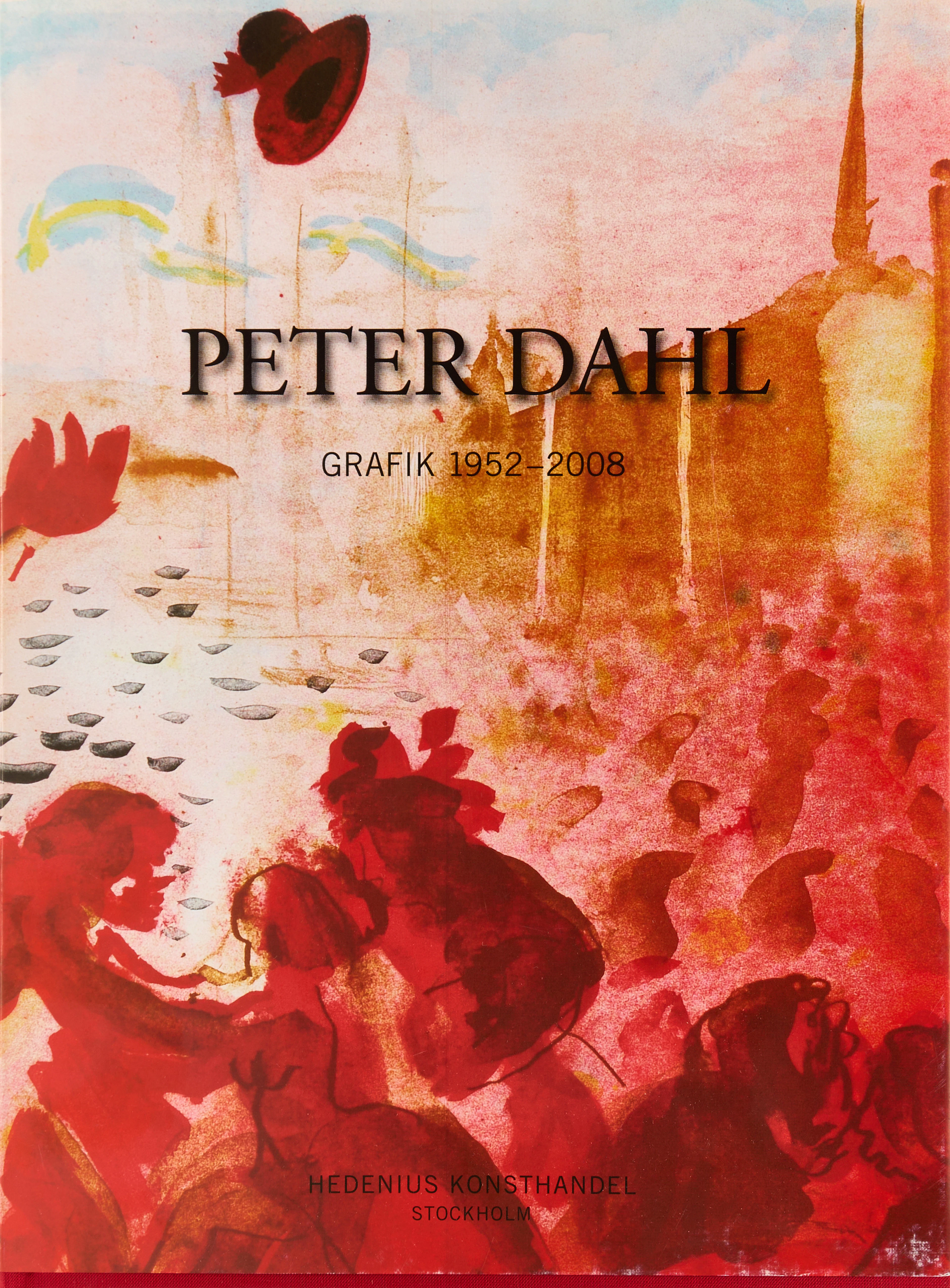 PETER DAHL, Bok, grafik 1952-2008, Hedens konsthandel.