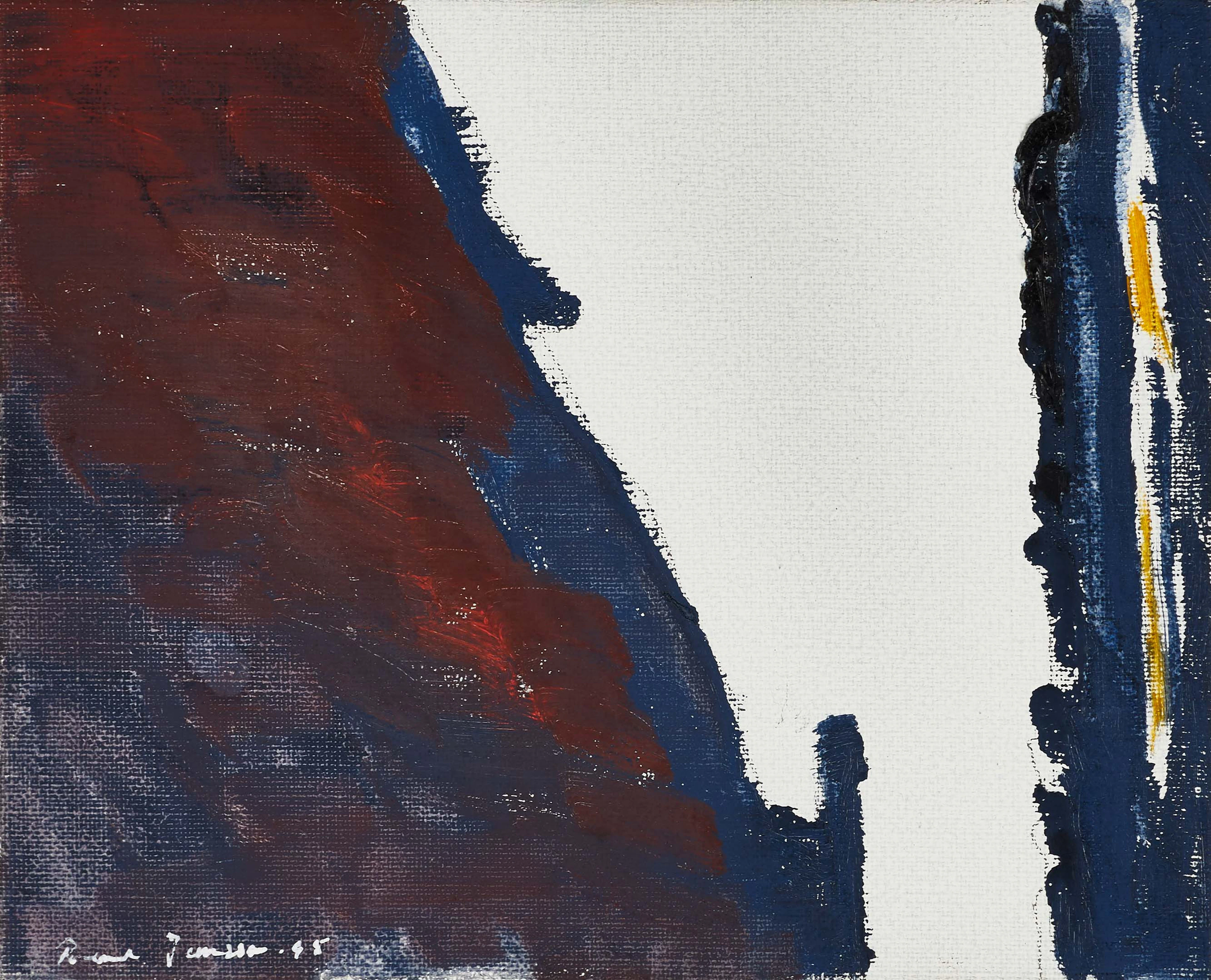 RUNE JANSSON (SVERIGE, 1918–2014). Utsikt, olja på duk, signerad och