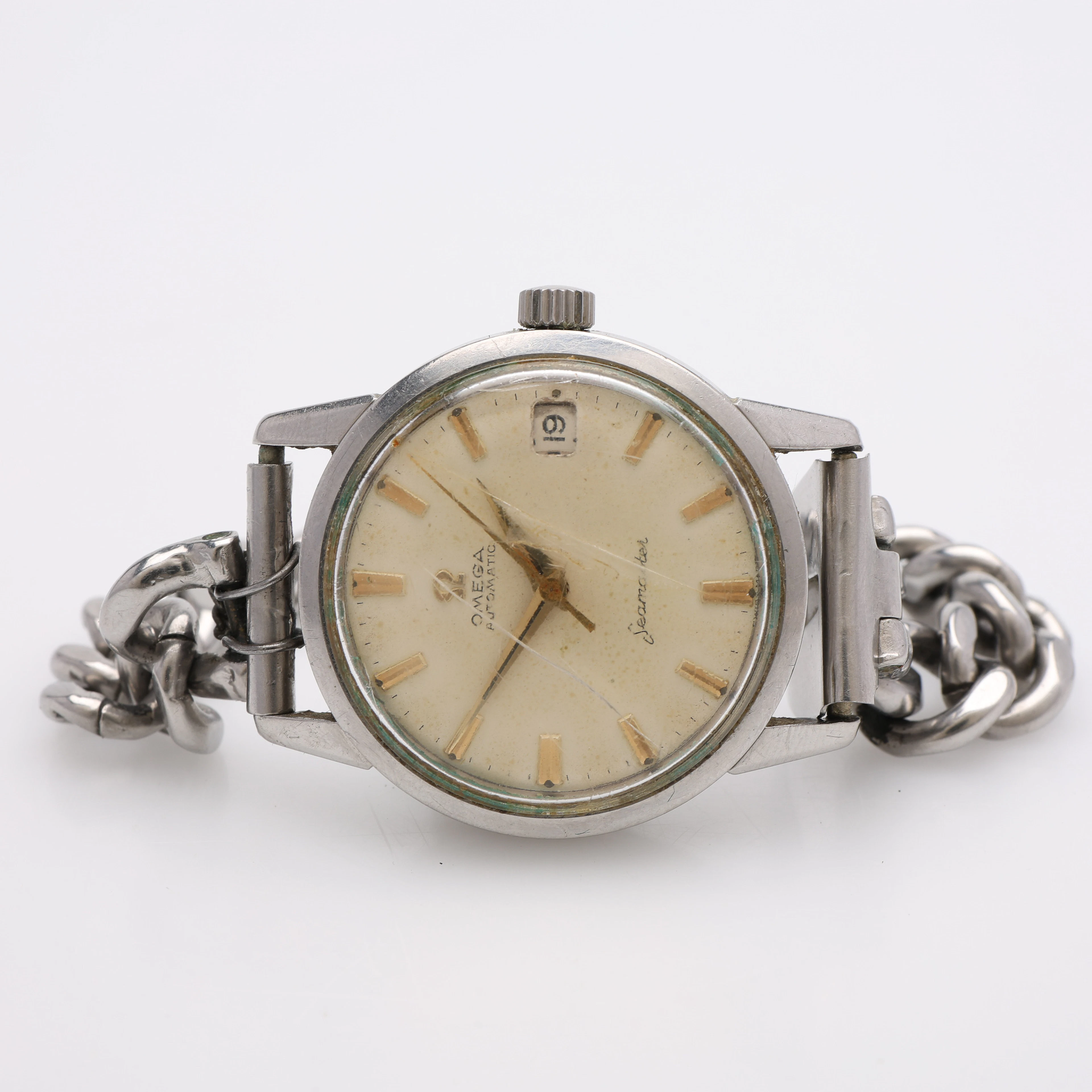 ARMBANDSUR OMEGA SEAMASTER, OMKRING 1950/60-TALET.