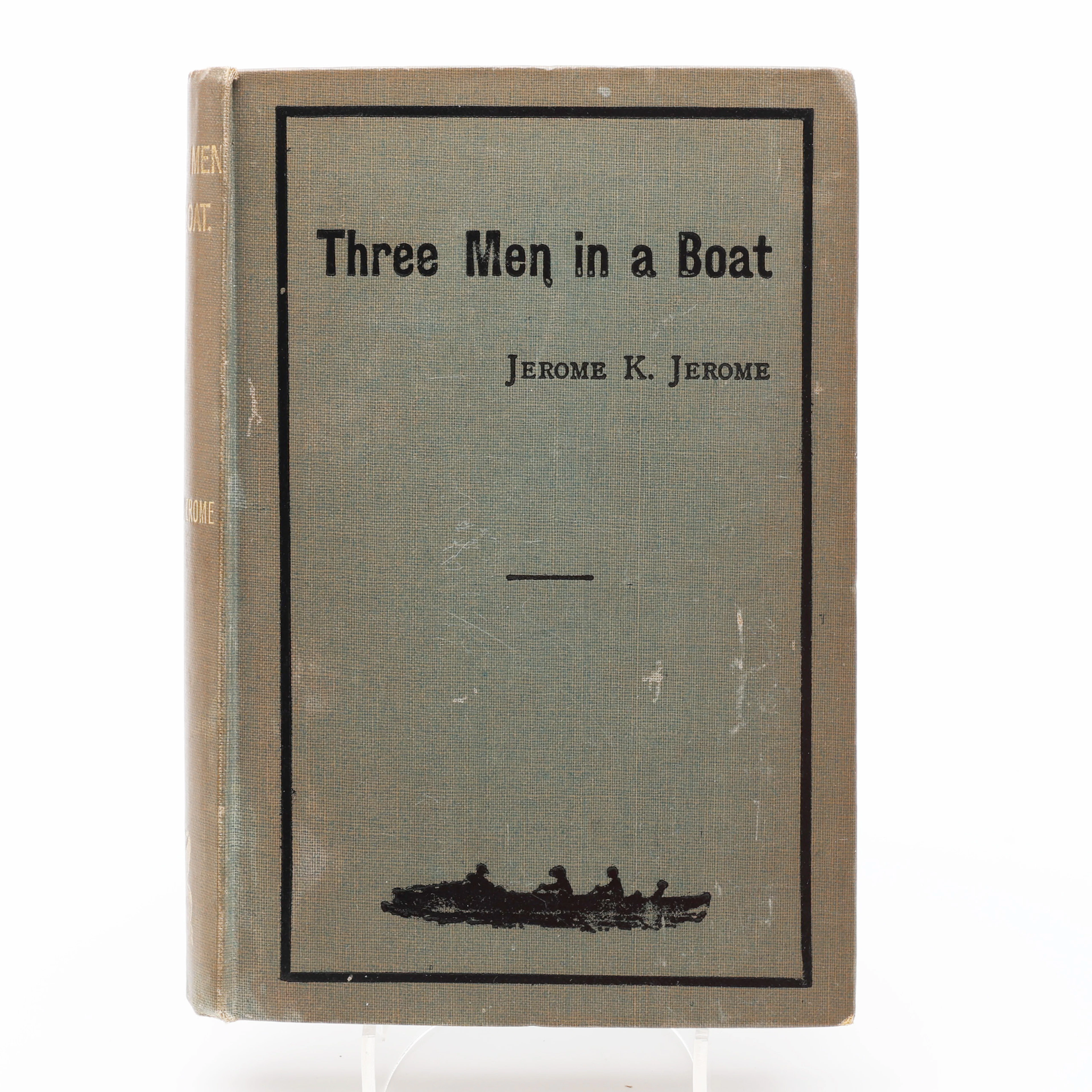 JEROME K. JEROMES THREE MEN IN A BOAT I FÖRSTA UPPLAGAN, ANDRA TRYCKNINGEN