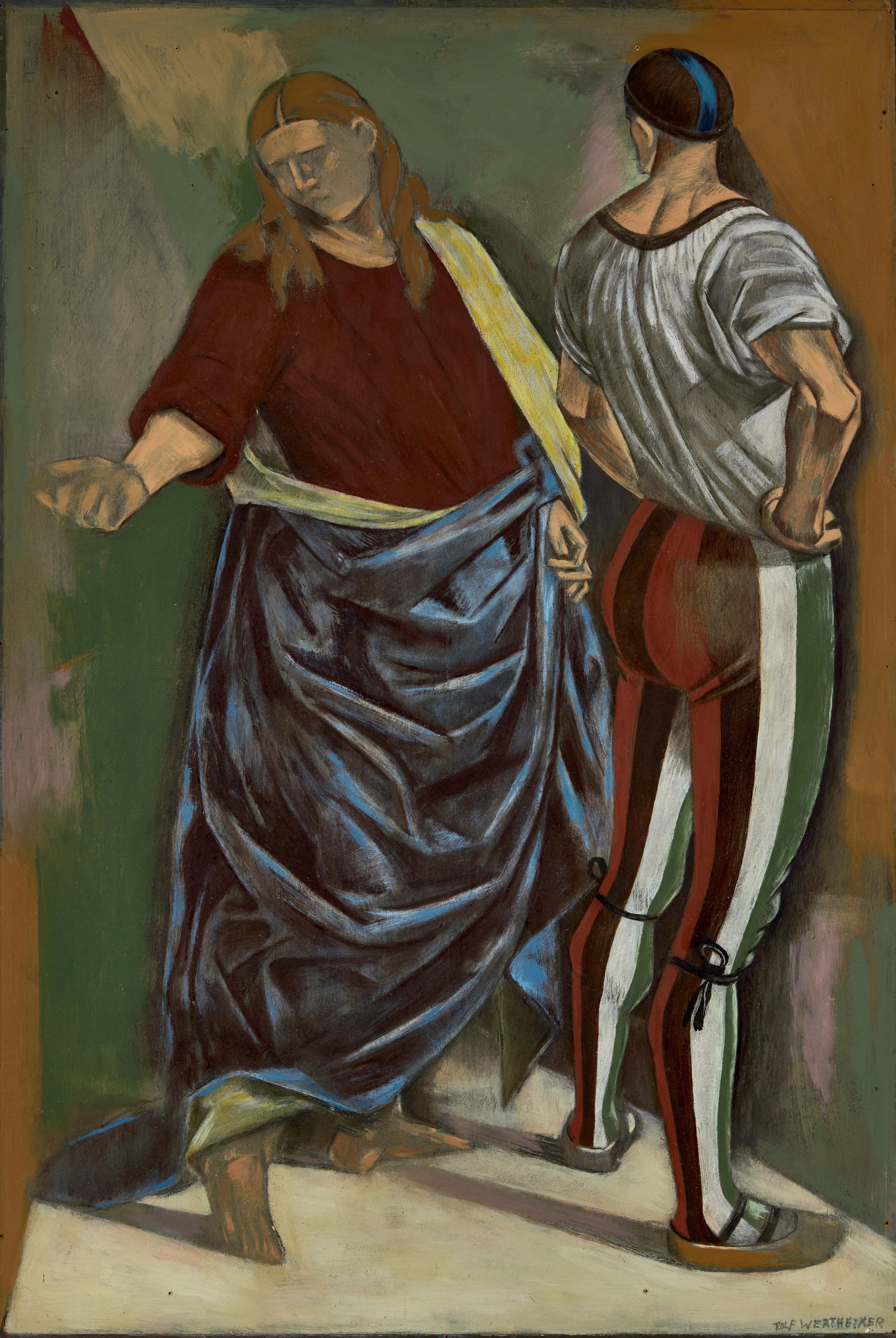 ROLF WERTHEIMER (Sverige, 1930-2025), Figurer - efter Luca Signorelli