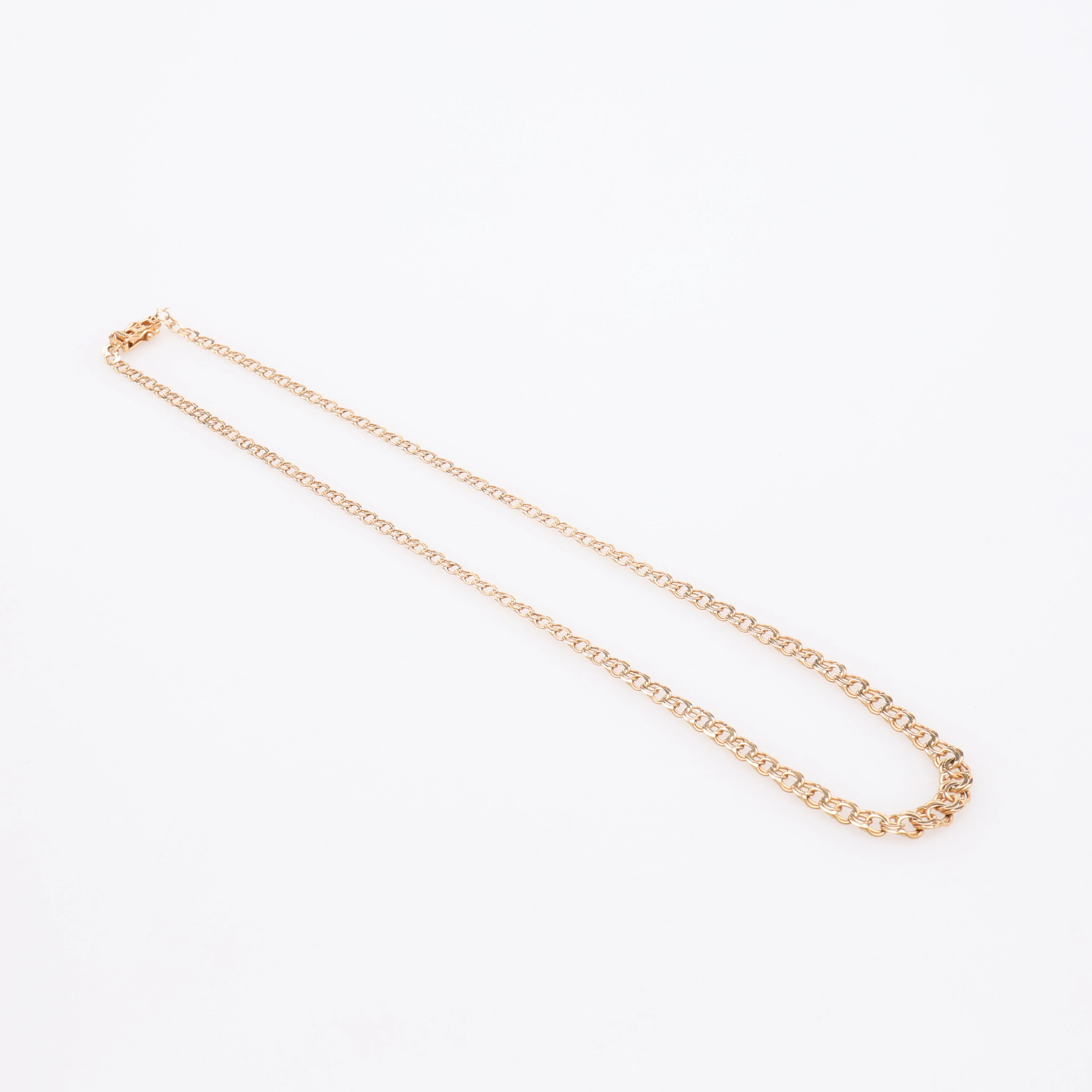 COLLIER, 18K GULD, DOSERAD BISMARCKLÄNK, IDUNA, VARBERG, 1991, CIRKA 7,7 GRAM.