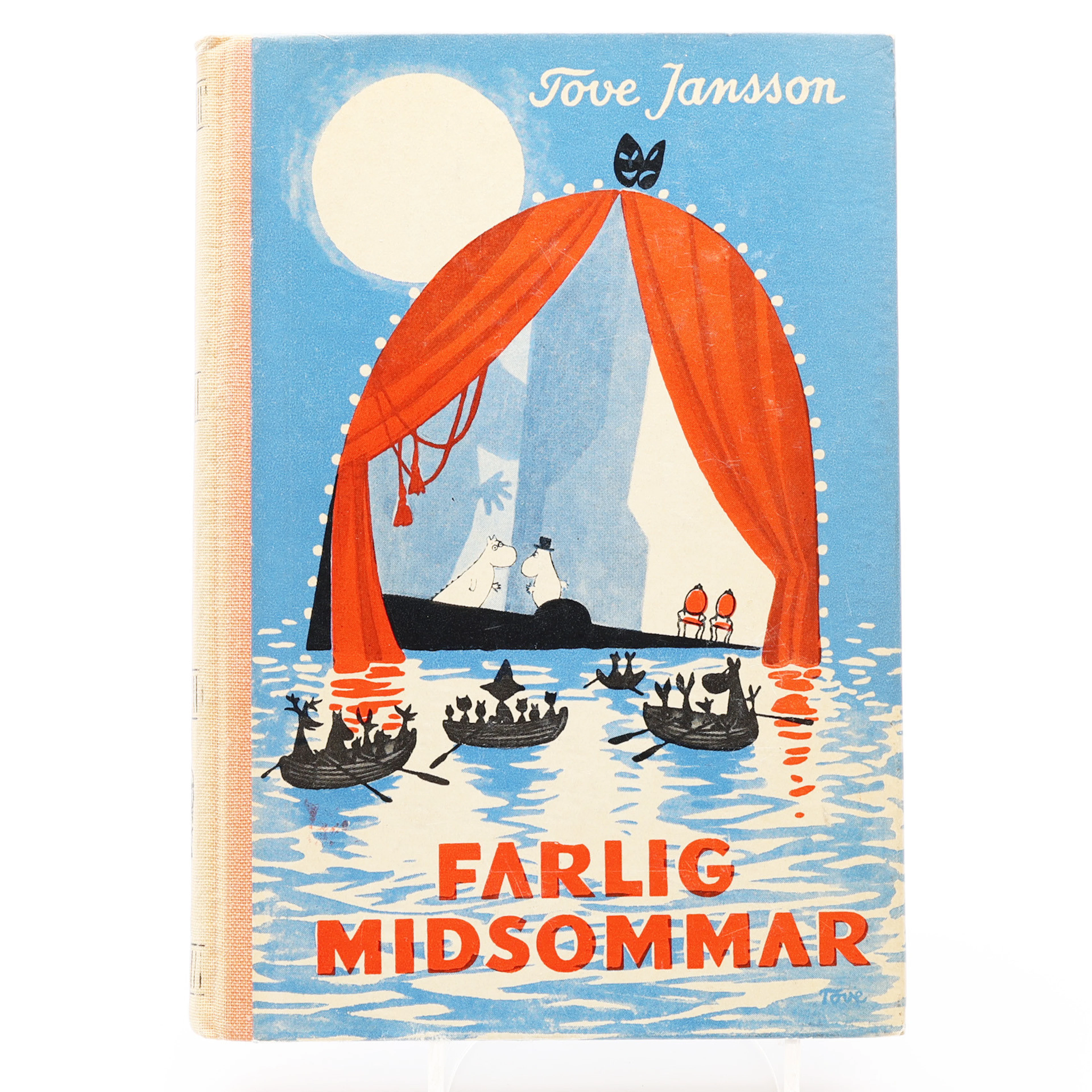MUMINTROLLEN. ETT FRÄSCHT EXEMPLAR I FÖRSTA UPPLAGAN 1954 AV TOVE