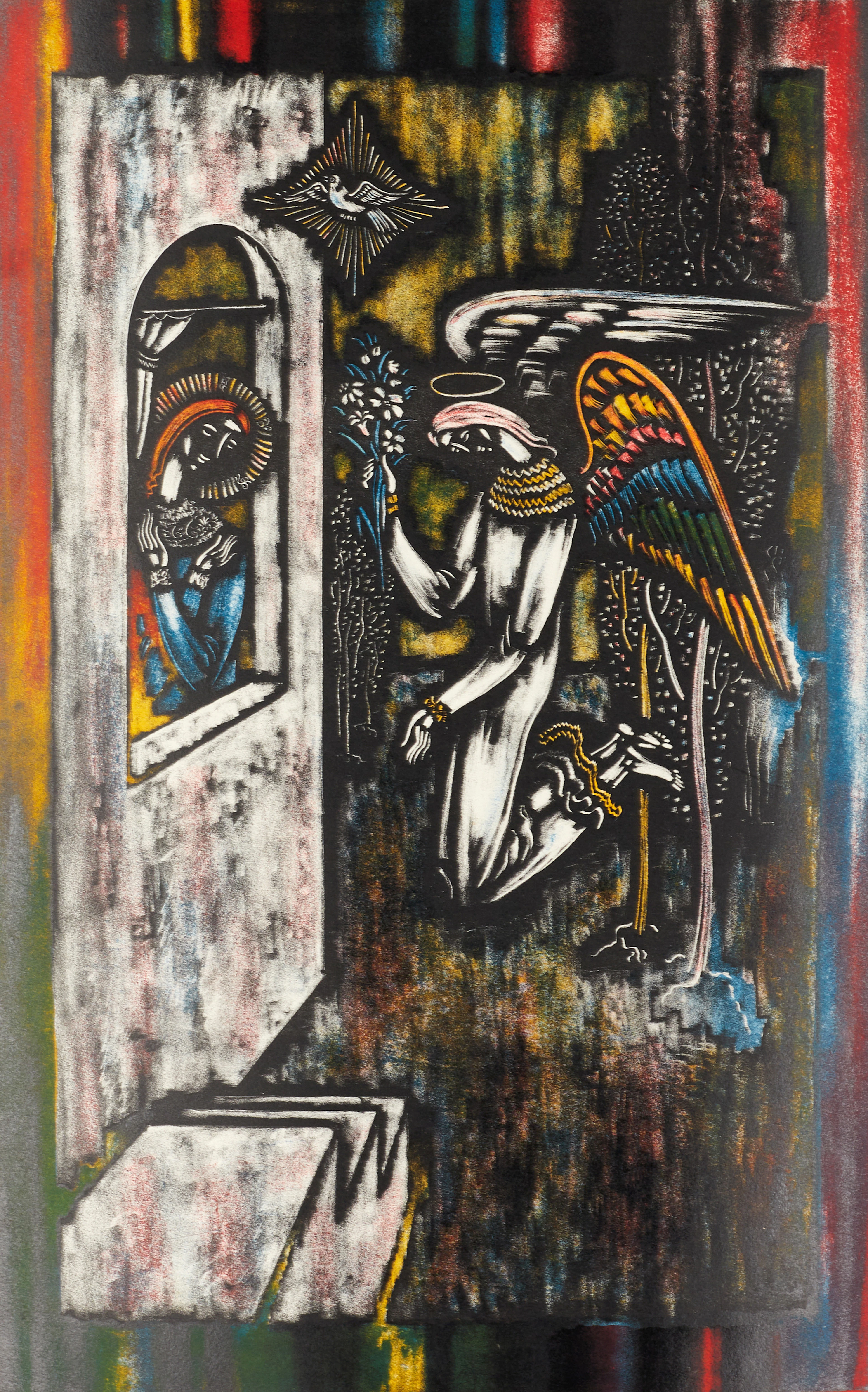 VYTAUTAS KASIULIS (Litauen, 1918-1995), Ängeln, signerad och numrerad