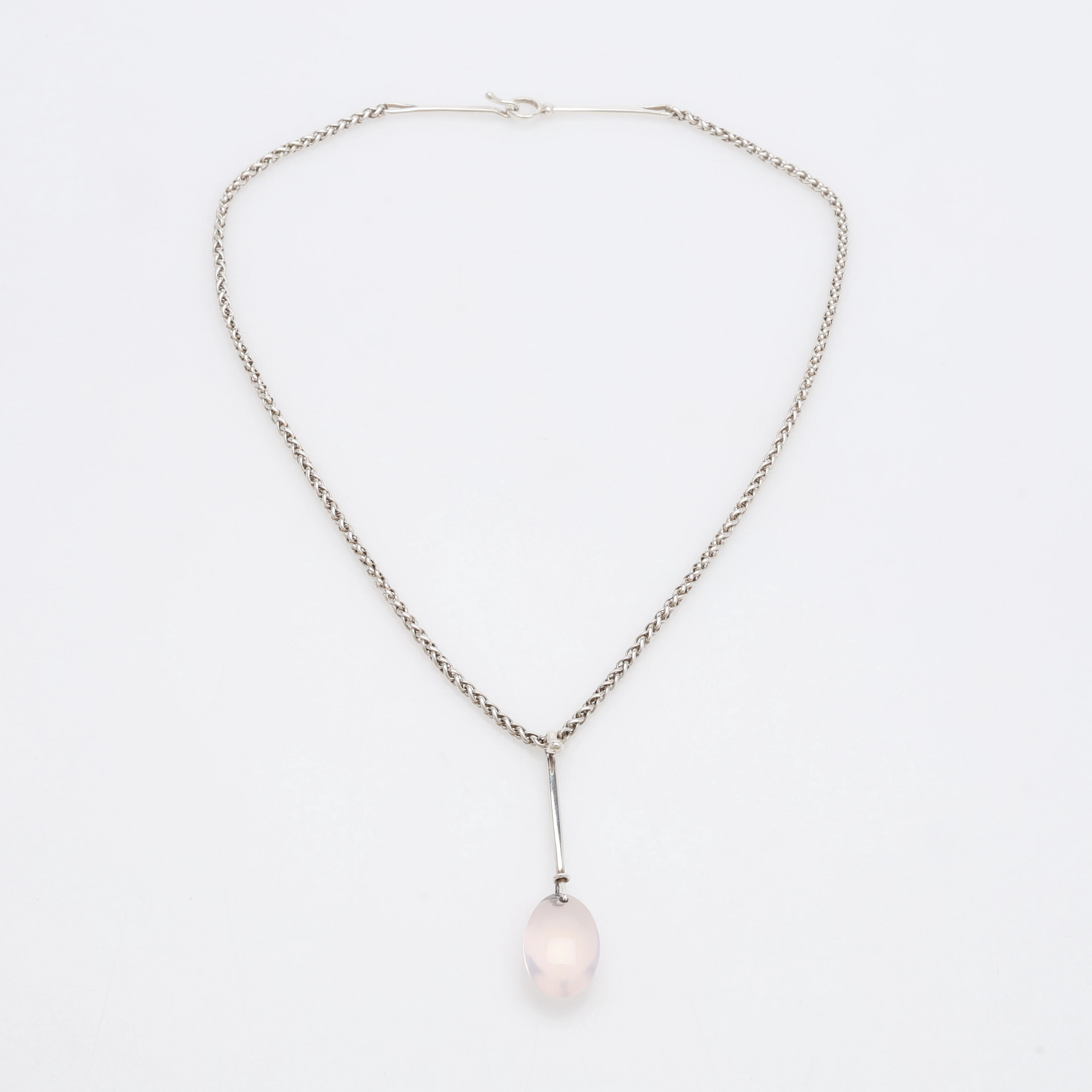 VIVIANNA TORUN BÜLOW-HÜBE. COLLIER MED HÄNGE, "Dew drop", Georg Jensen