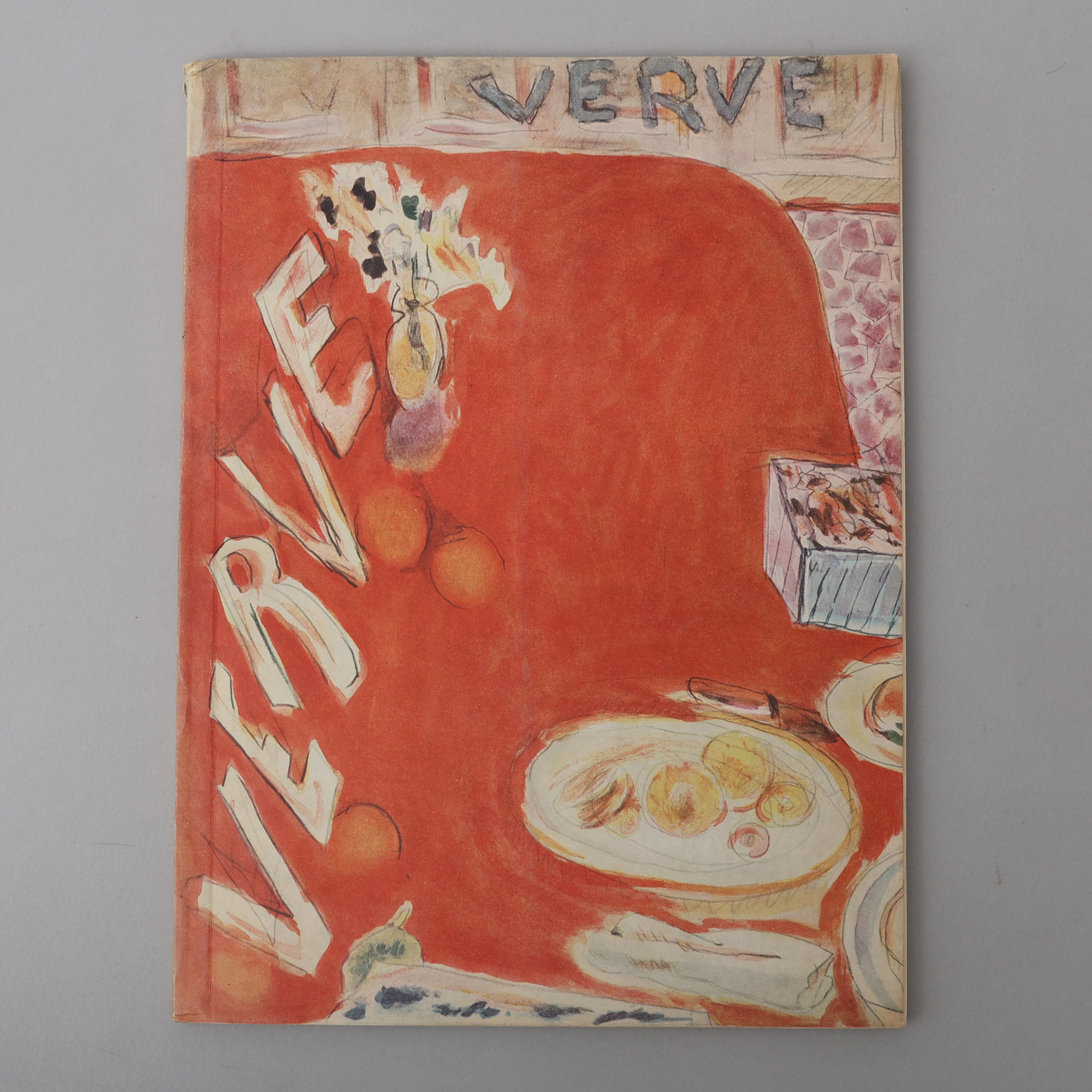 MODERNISM. ENGELSKPRÅKIG UTGÅVA AV VERVE NO. 3 1938 BL. A. MED LITOGRAFIER