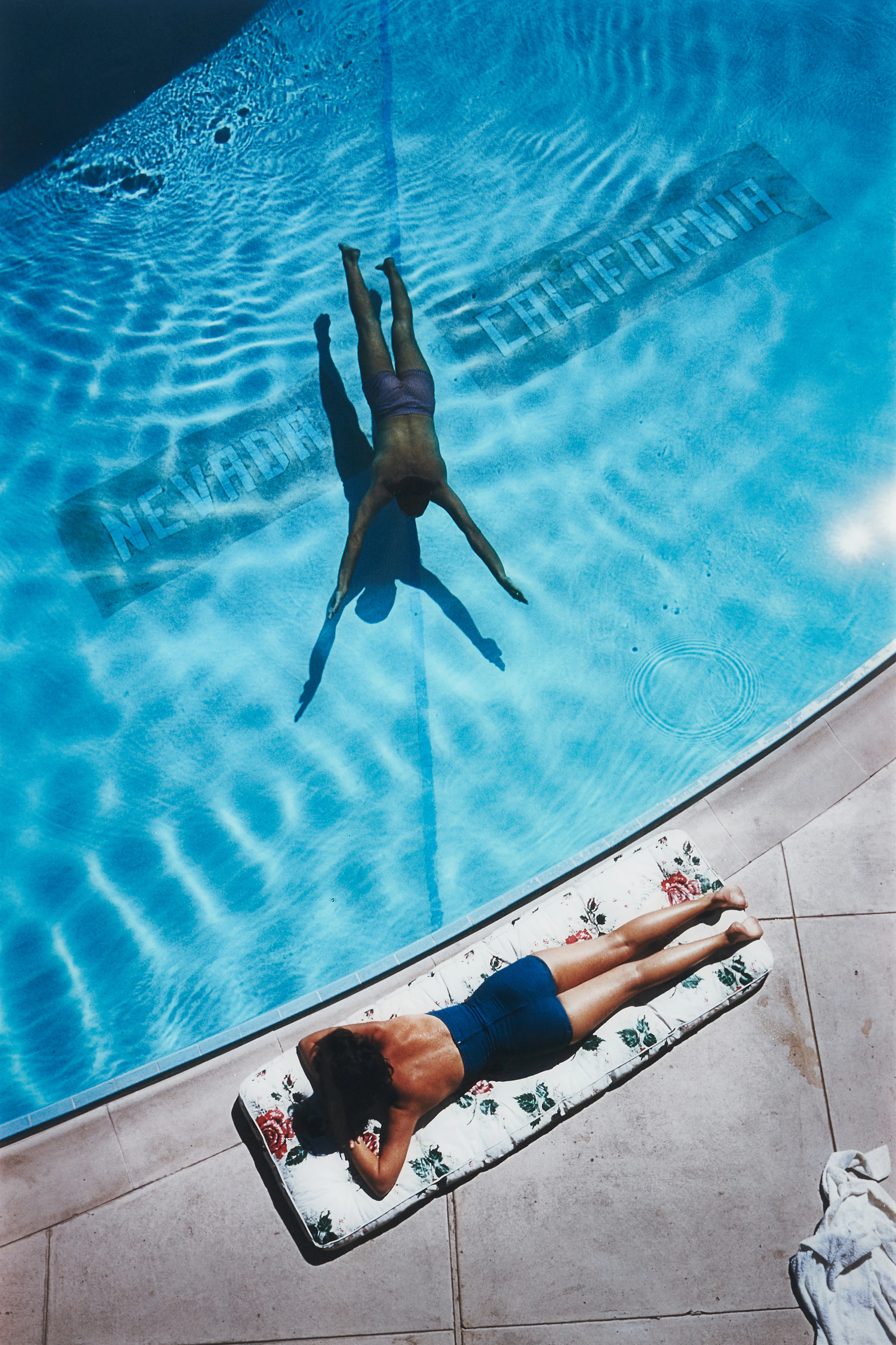 SLIM AARONS (1916-2006). "Swimmer and Sunbather", nummer 54, Yellowkorner