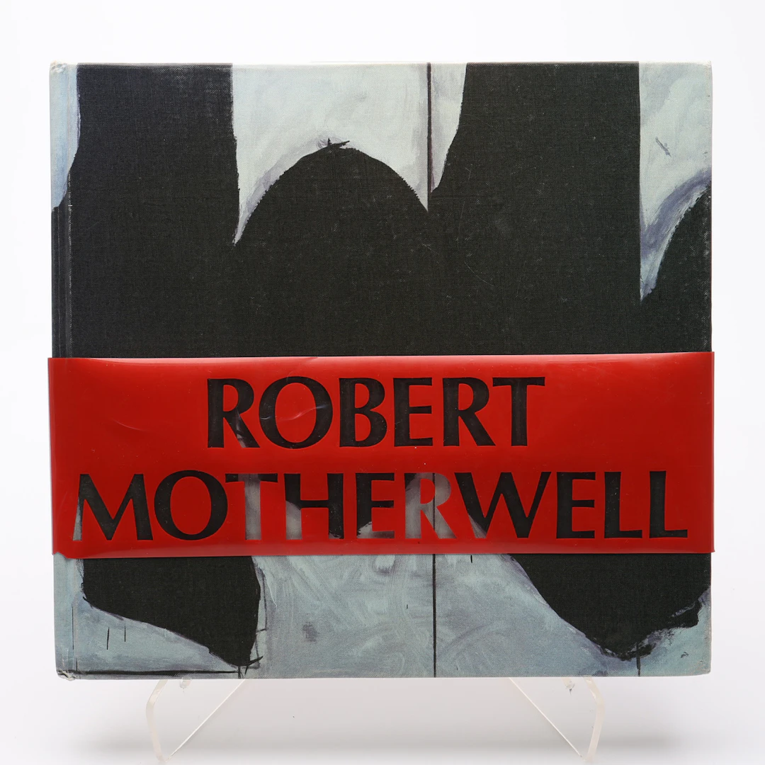 DEN STORA MONOGRAFIN OM DEN AMERIKANSKE KONSTNÄREN ROBERT MOTHERWELL 1977.