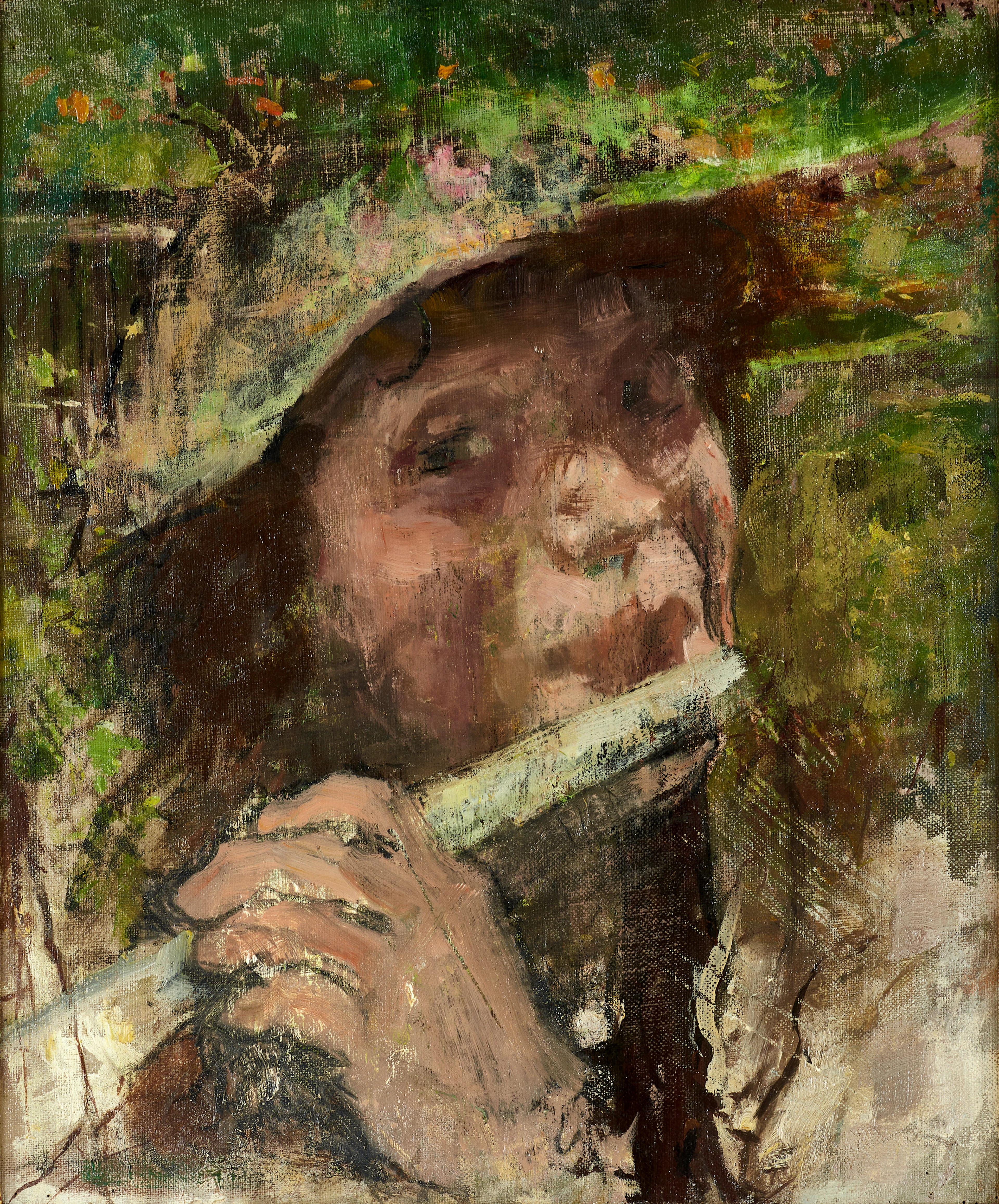 ESTHER KJERNER (Stockholm 1873-1952 Stockholm): tillskriven, Kvinna