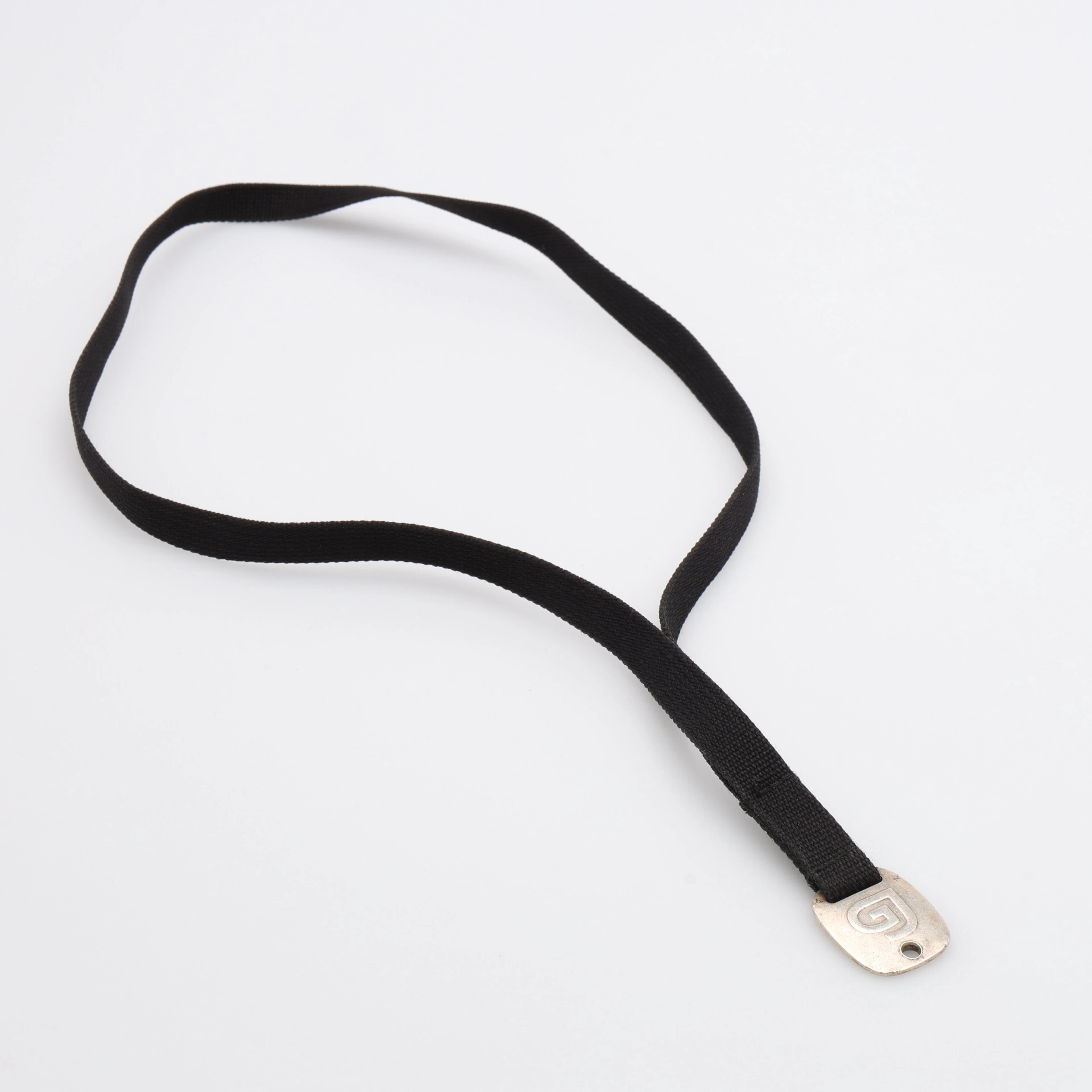 YCKELBAND, STERLINGSILVER & TEXTIL, GEORG JENSEN, DANMARK.