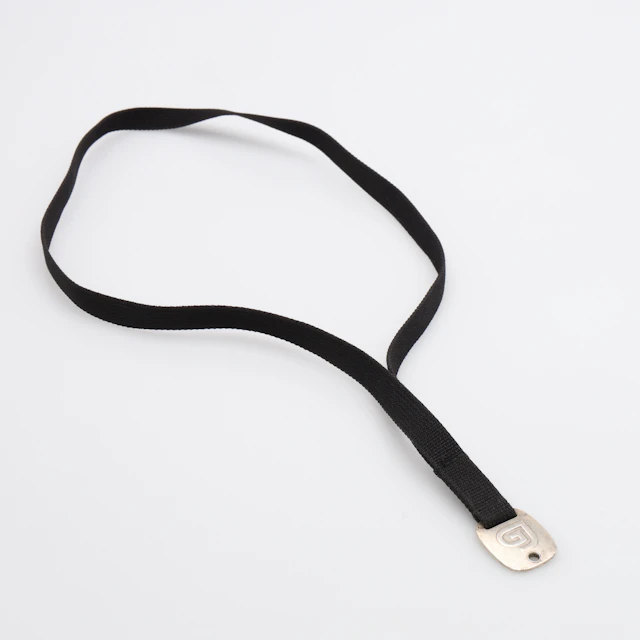 YCKELBAND, STERLINGSILVER & TEXTIL, GEORG JENSEN, DANMARK.