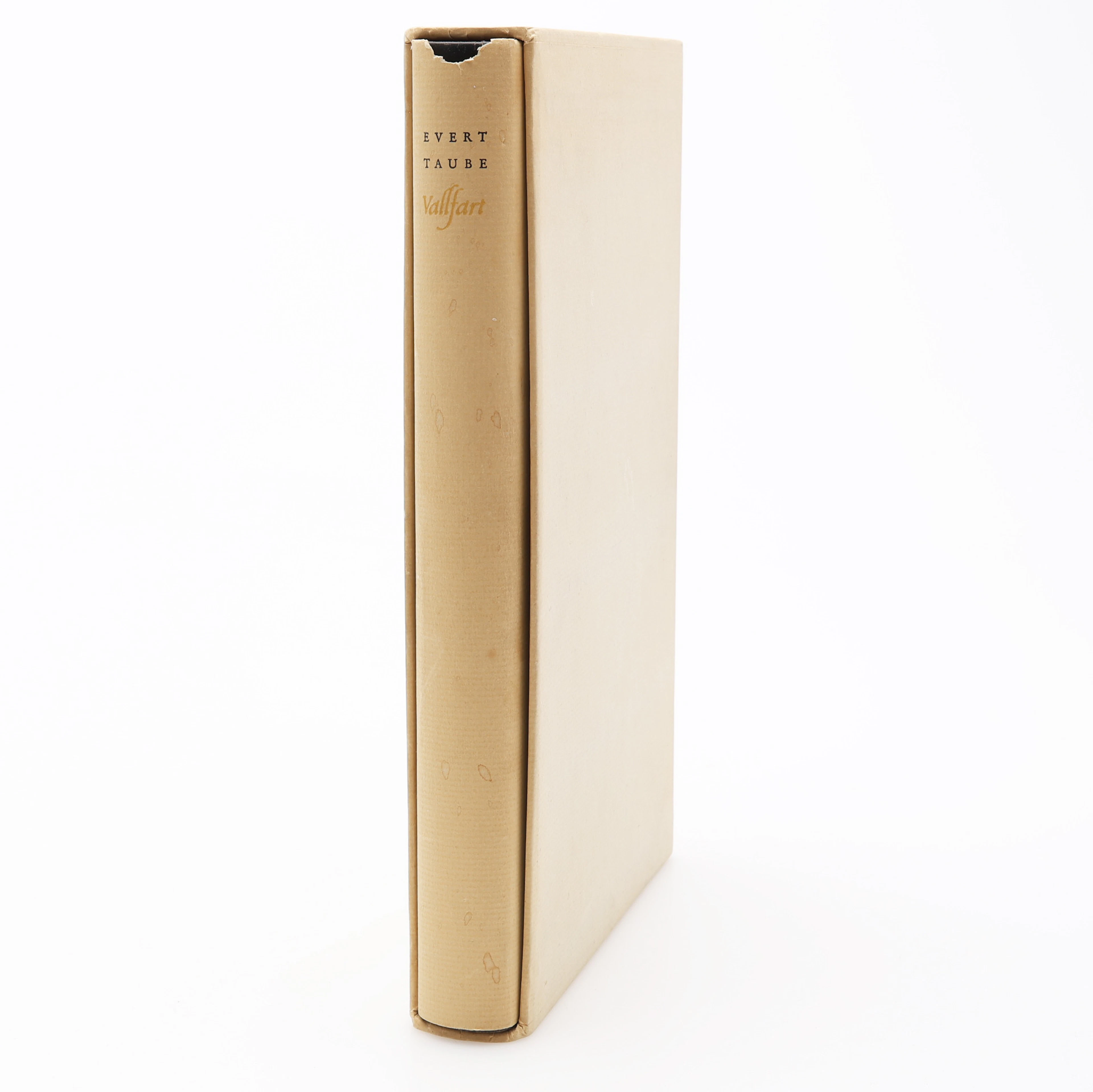 BIBLIOFILI. EVERT TAUBES VALLFART TILL TRUBADURIEN OCH TOSCANA MED