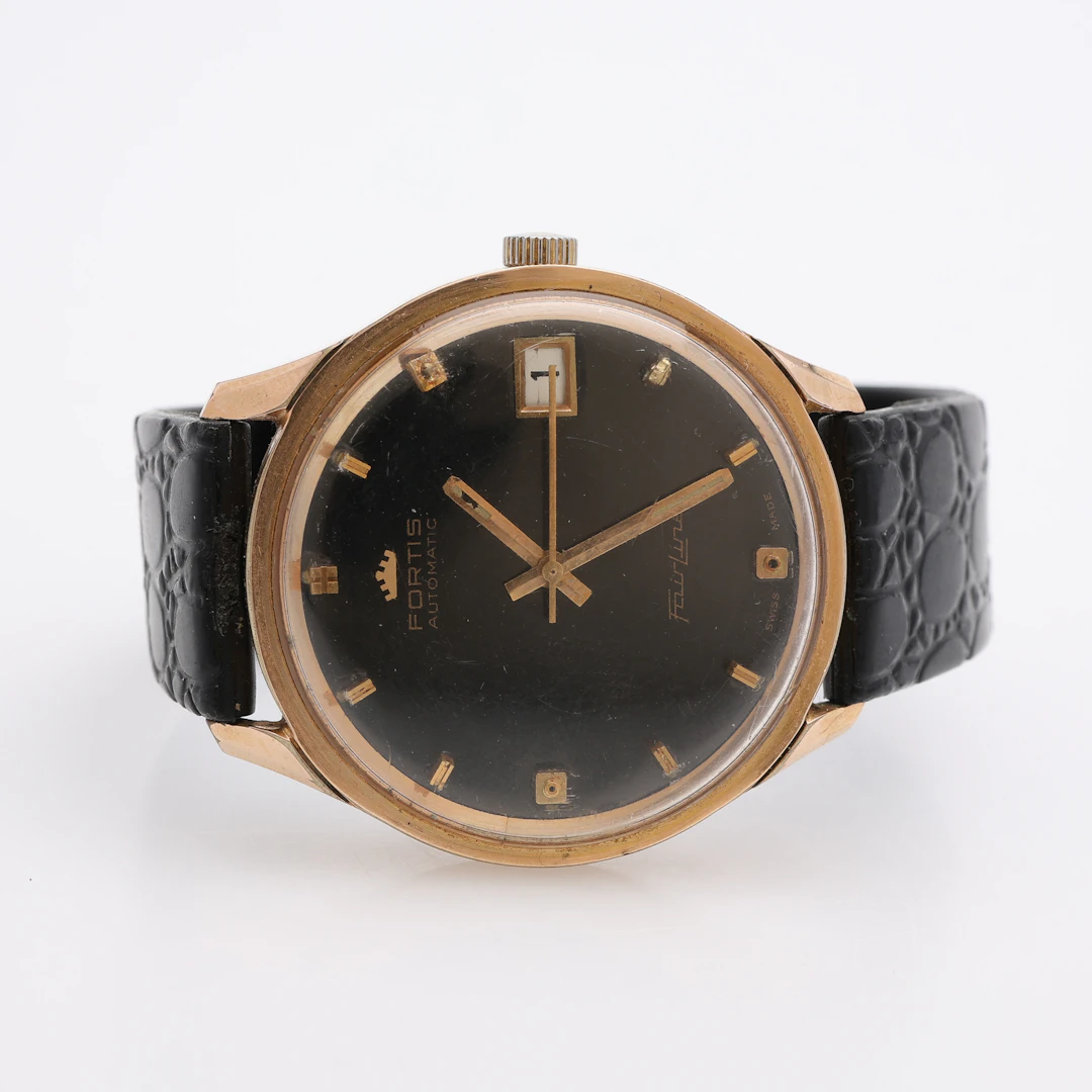 ARMBANDSUR, STÅL, FORTIS FAIR LINE, AUTOMATISKT UPPDRAG.