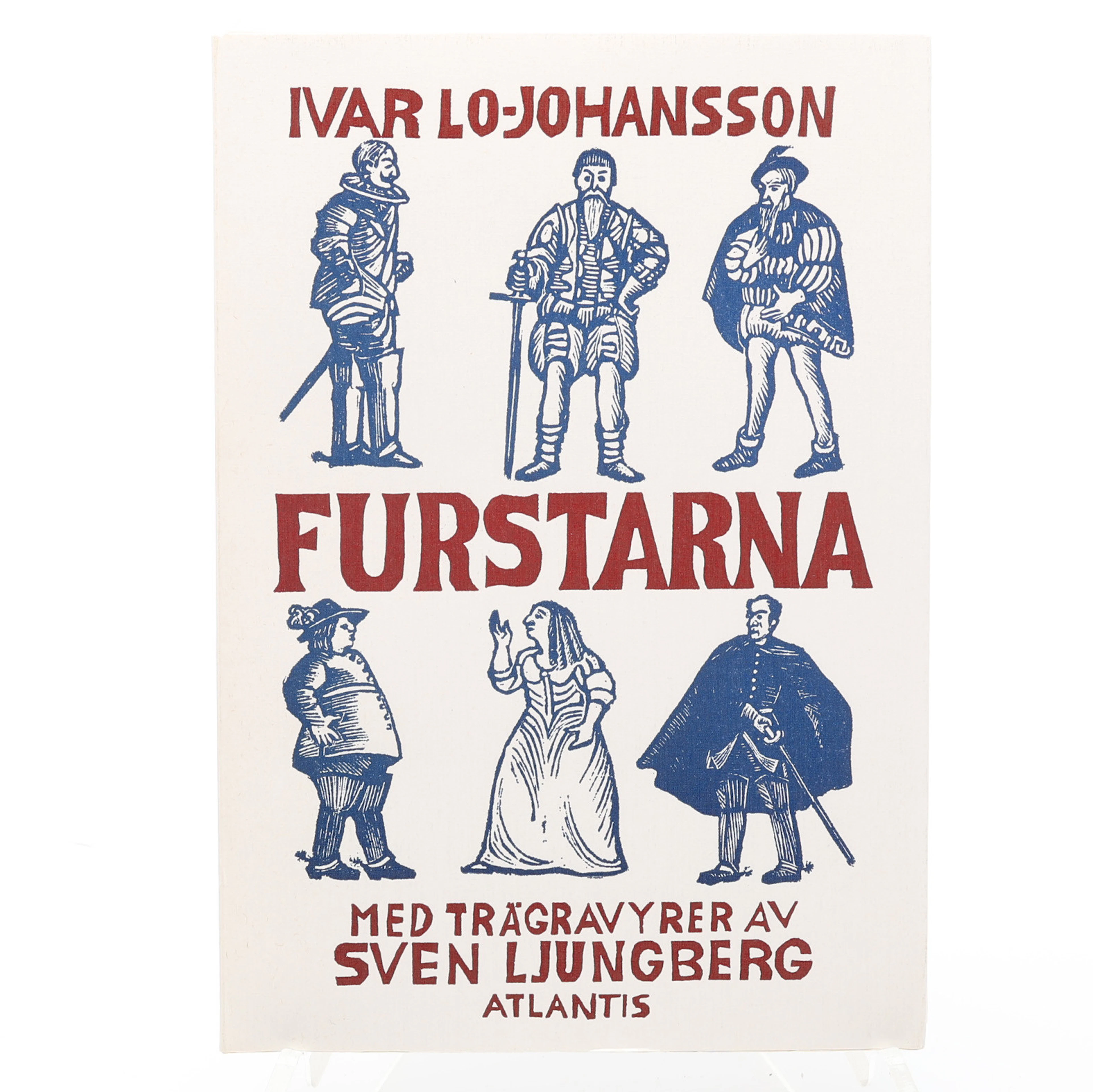 BIBLIOFILI. IVAR LO-JOHANSSONS FURSTARNA MED ETT SIGNERAT TRÄSNITT