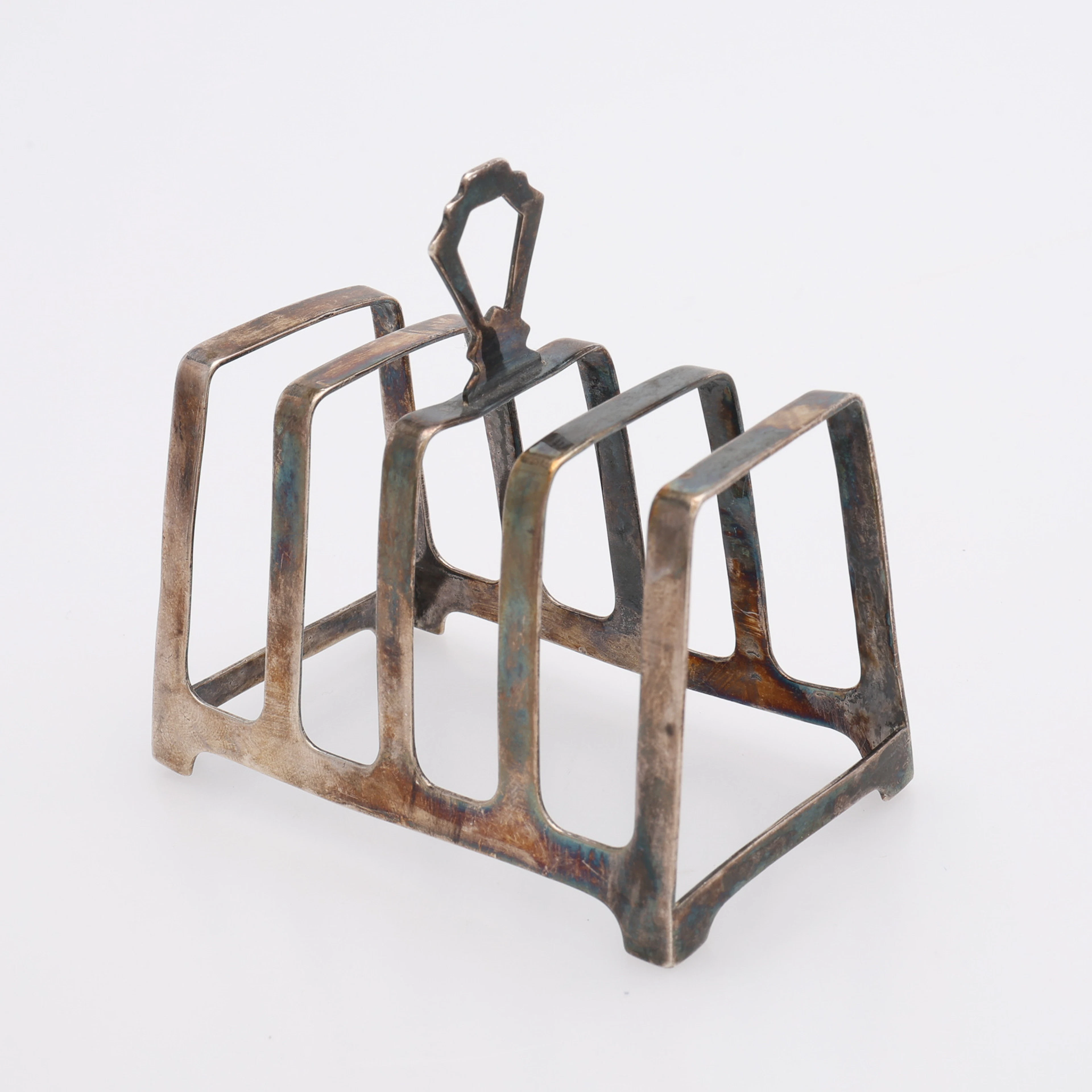 TOASTRACK, STERLINGSILVER, WILLIAM NEALE & SON LTD, BIRMINGHAM, 1935.