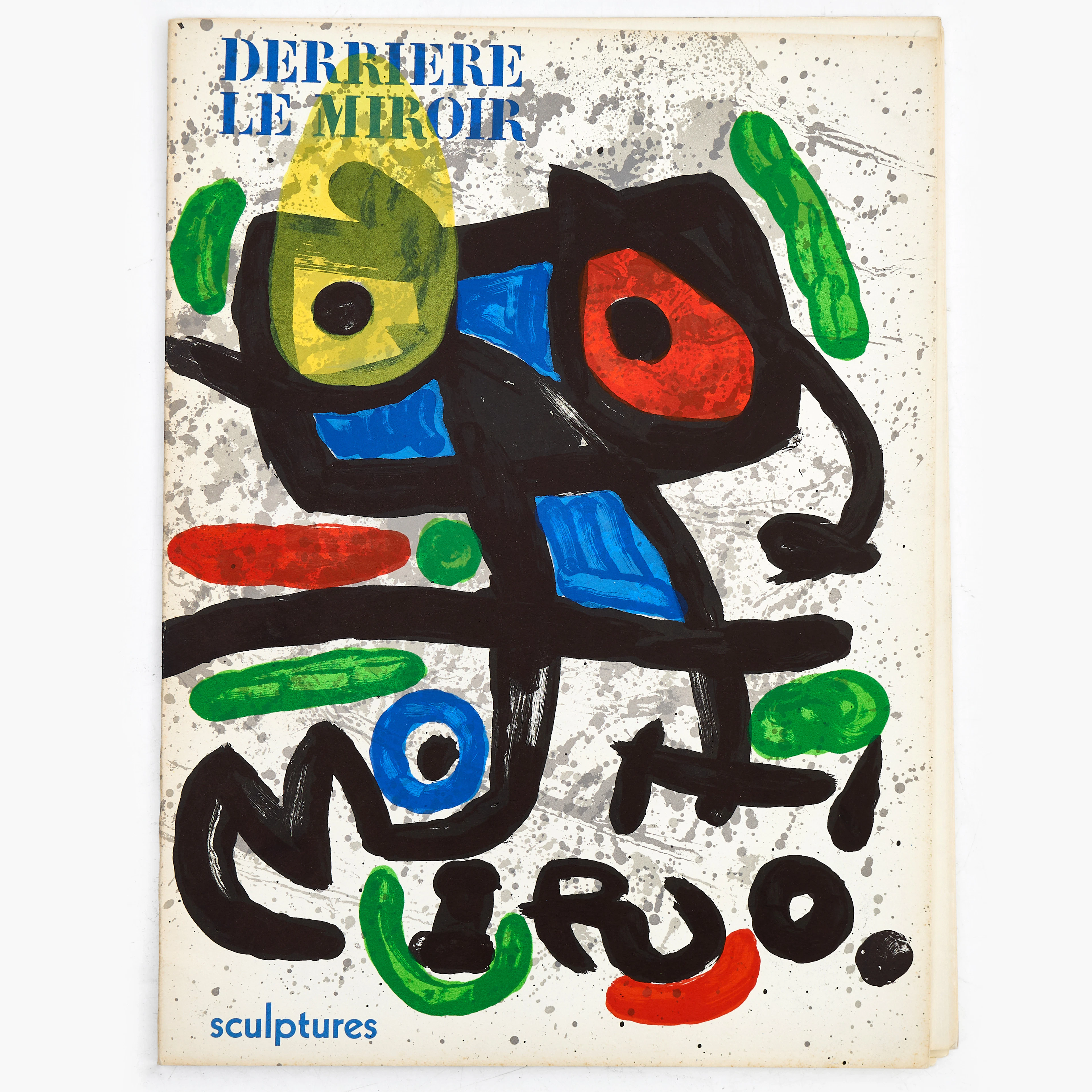 JOAN MIRÓ, DERRIÈRE LE MIROIR (DLM), häfte, och. originallitografier