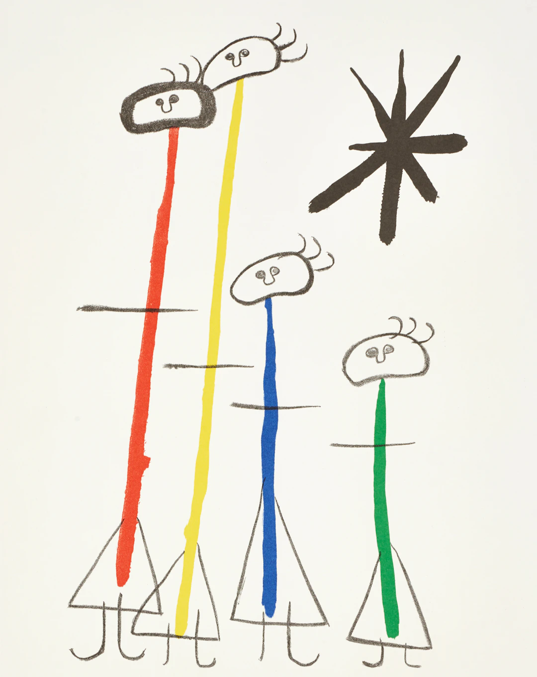 JOAN MIRÓ. EFTER. Parler seul", Succession Miro/ADAGP, Maeght Editeur