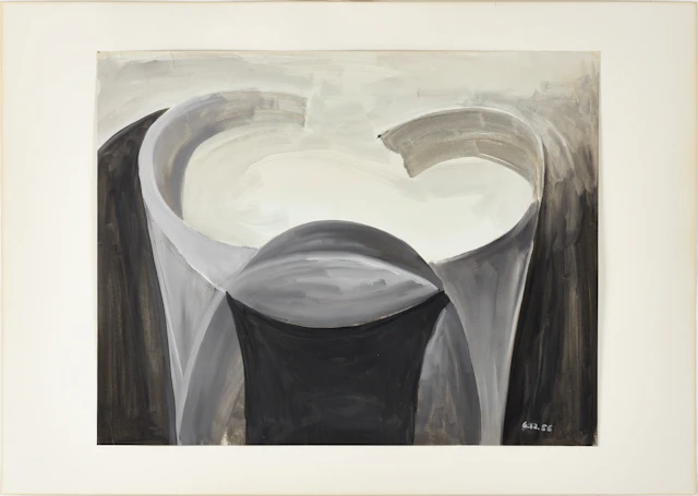 HEINZ SEVENICH (Aachen/Tyskland 1935-2023). Geometrisk komposition