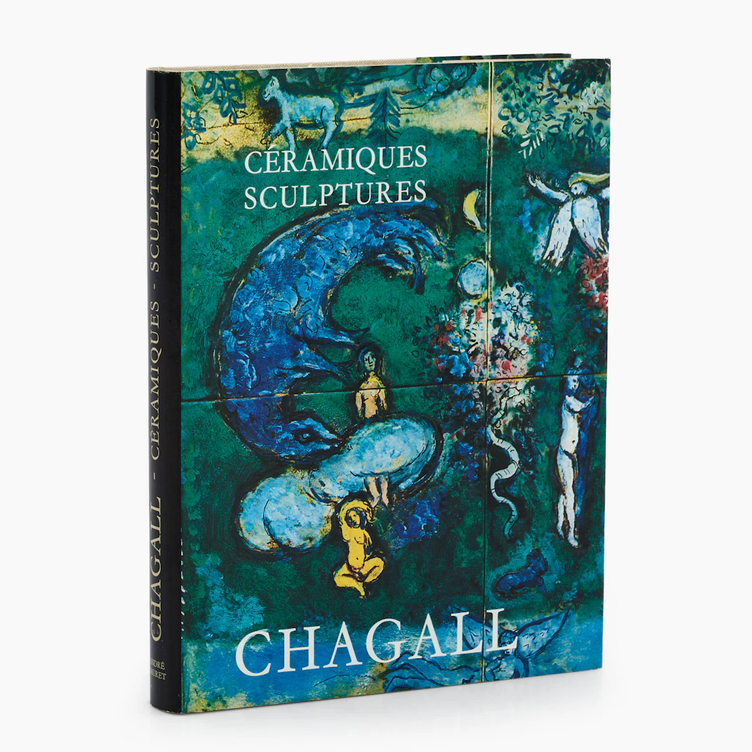 CHAGALL, CERAMIQUES SCULPTURES, innehållandes 1 originallitografi