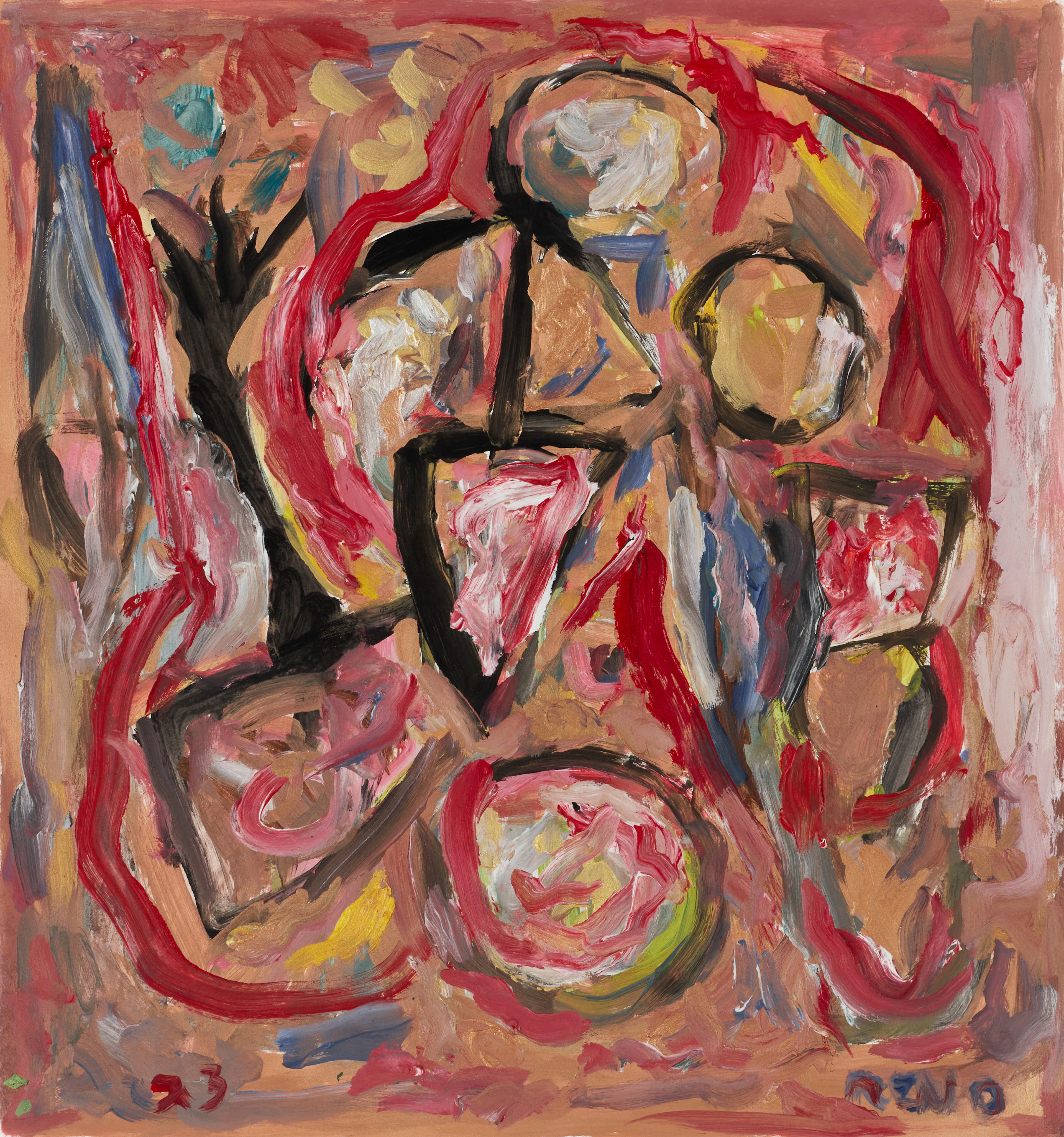 JOSEPH RENO (född i Seattle, Wa, USA 1943), "Insect dream", signerad
