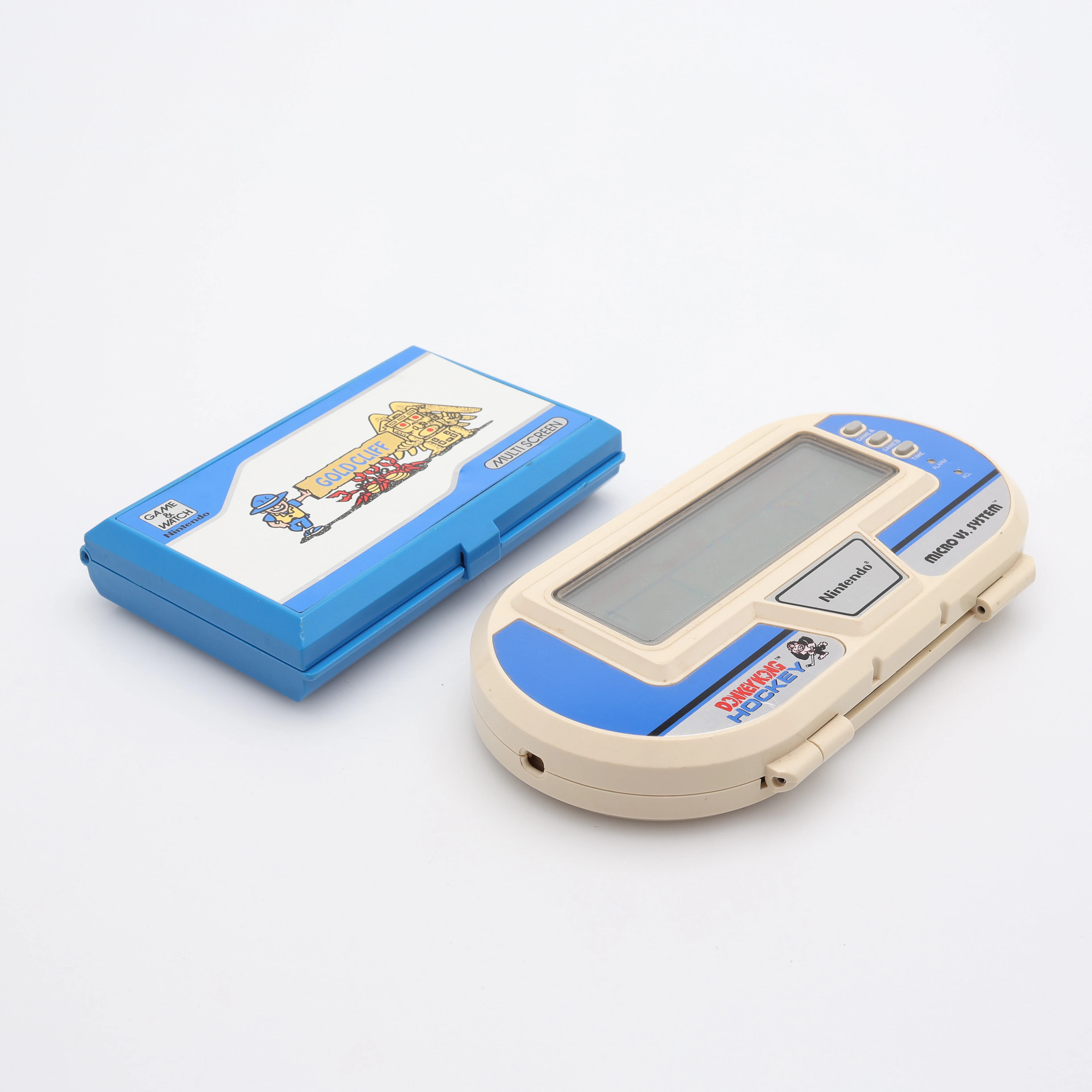 SPELKONSOLER, NINTENDO DONKEY KONG HOCKEY OCH NINTENDO GOLD CLIFF.