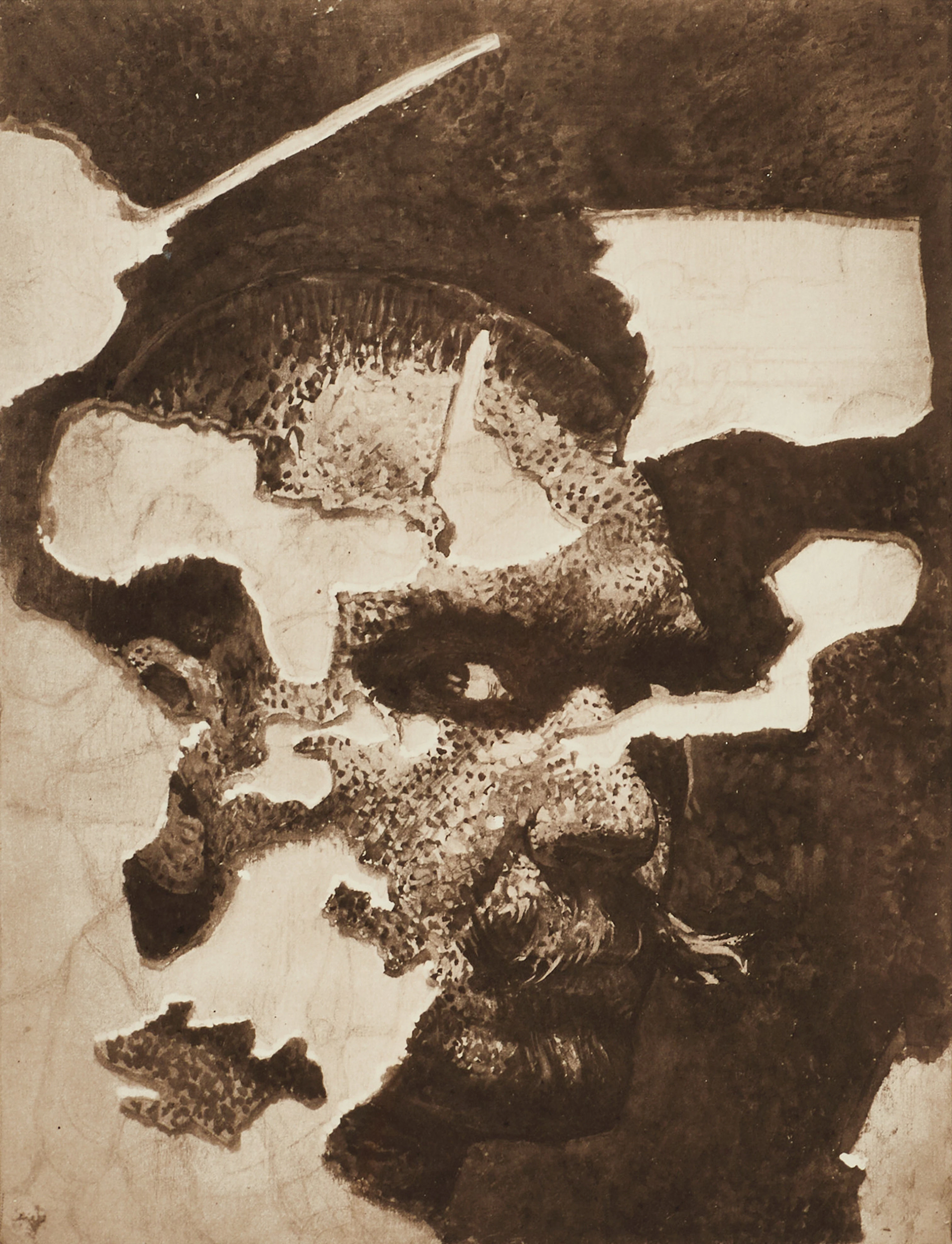 AKSELI GALLEN-KALLELA (Finland, 1907-1931), efter, "Quand même" .