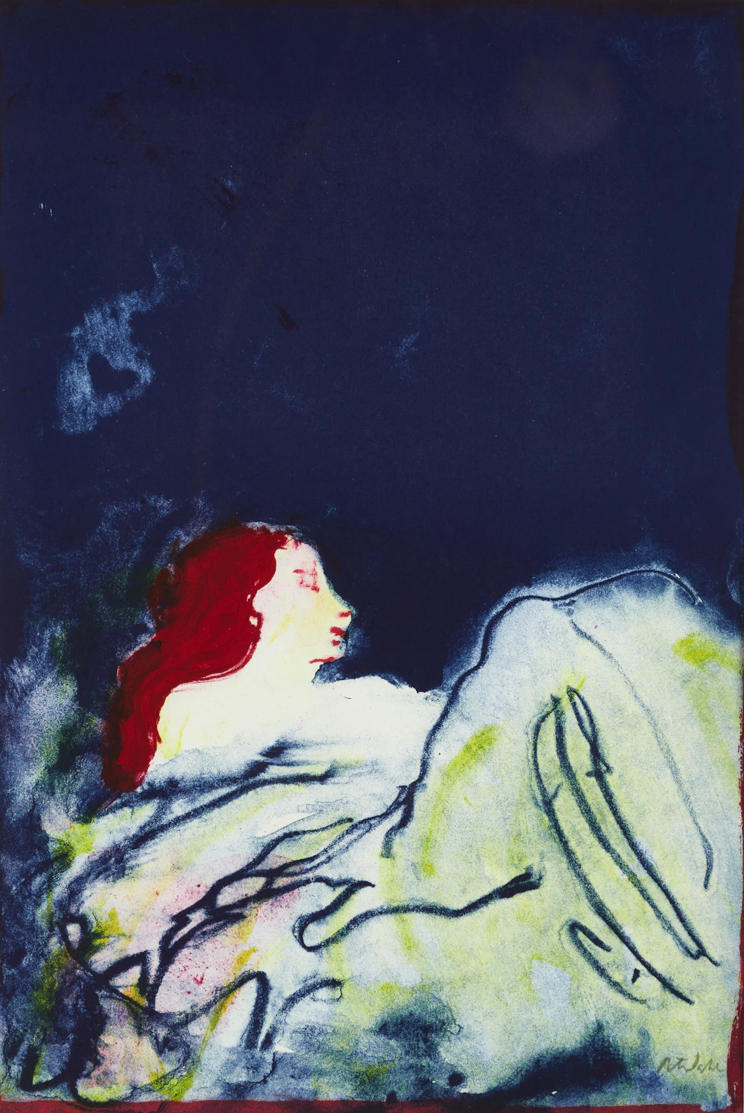 PETER DAHL (1934-2019). "Epistel N:o 72" (Glimmande nymf), utförd