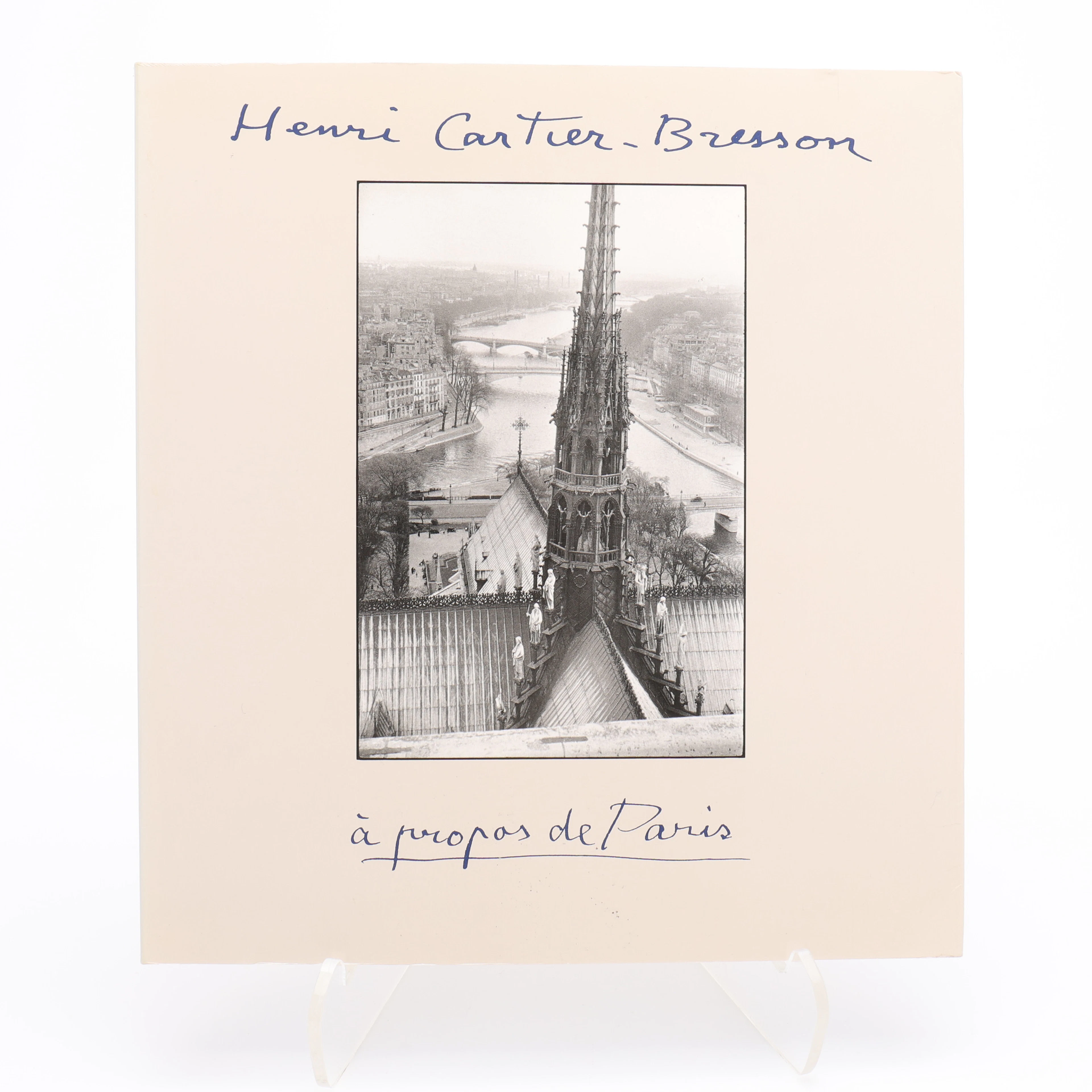 HENRI CARTIER-BRESSONS "À PROPOS DE PARIS", 1998.