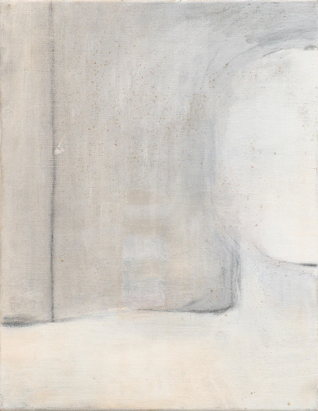 STINA EBERS 1962-1995. OLJA PÅ DUK, FIGURKOMPOSITION, OSIGNERAD.