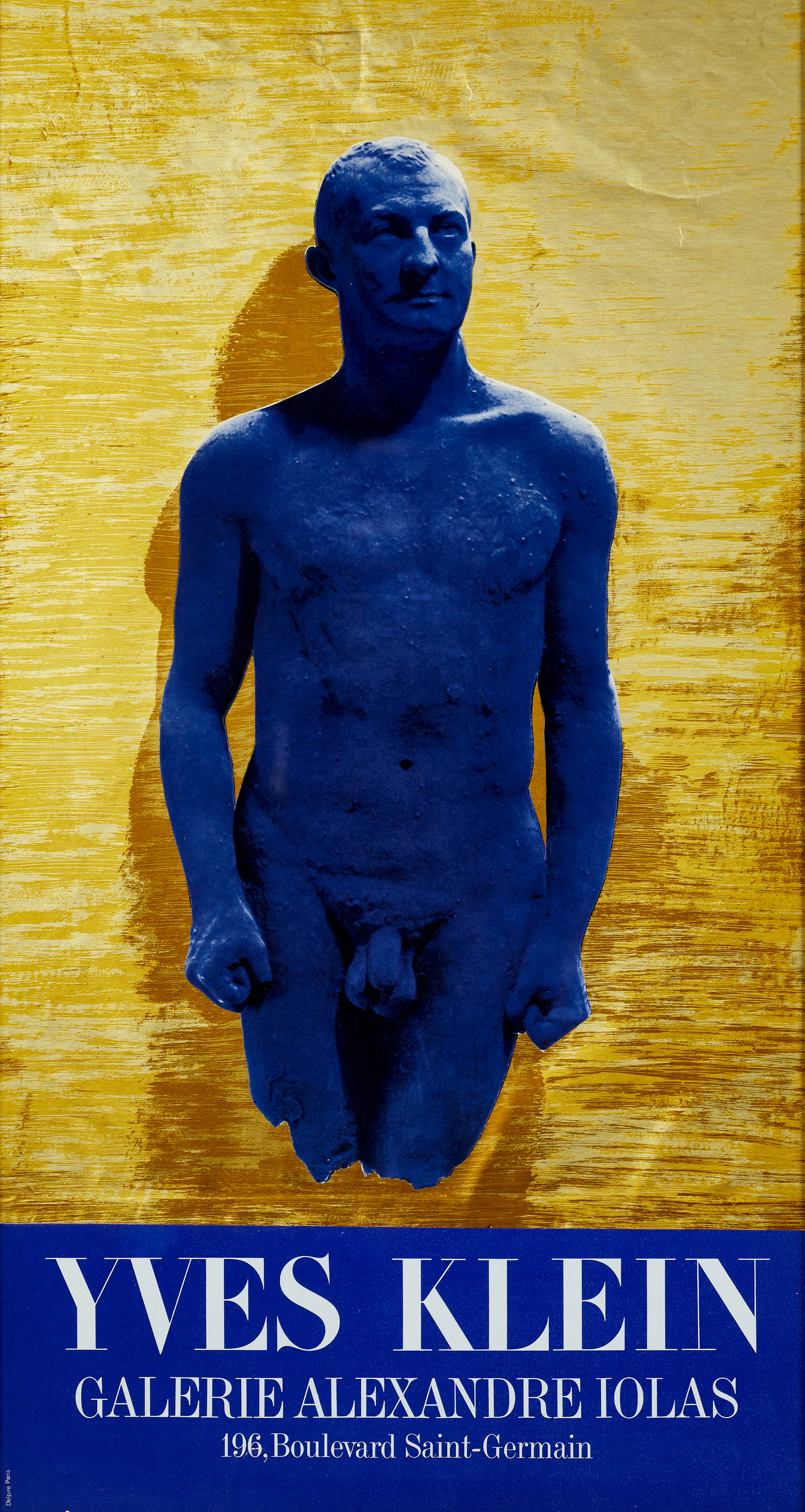 YVES KLEIN, GALERIE ALEXANDRE IOLAS, "Portrait d´Arman", 196, Boulevard