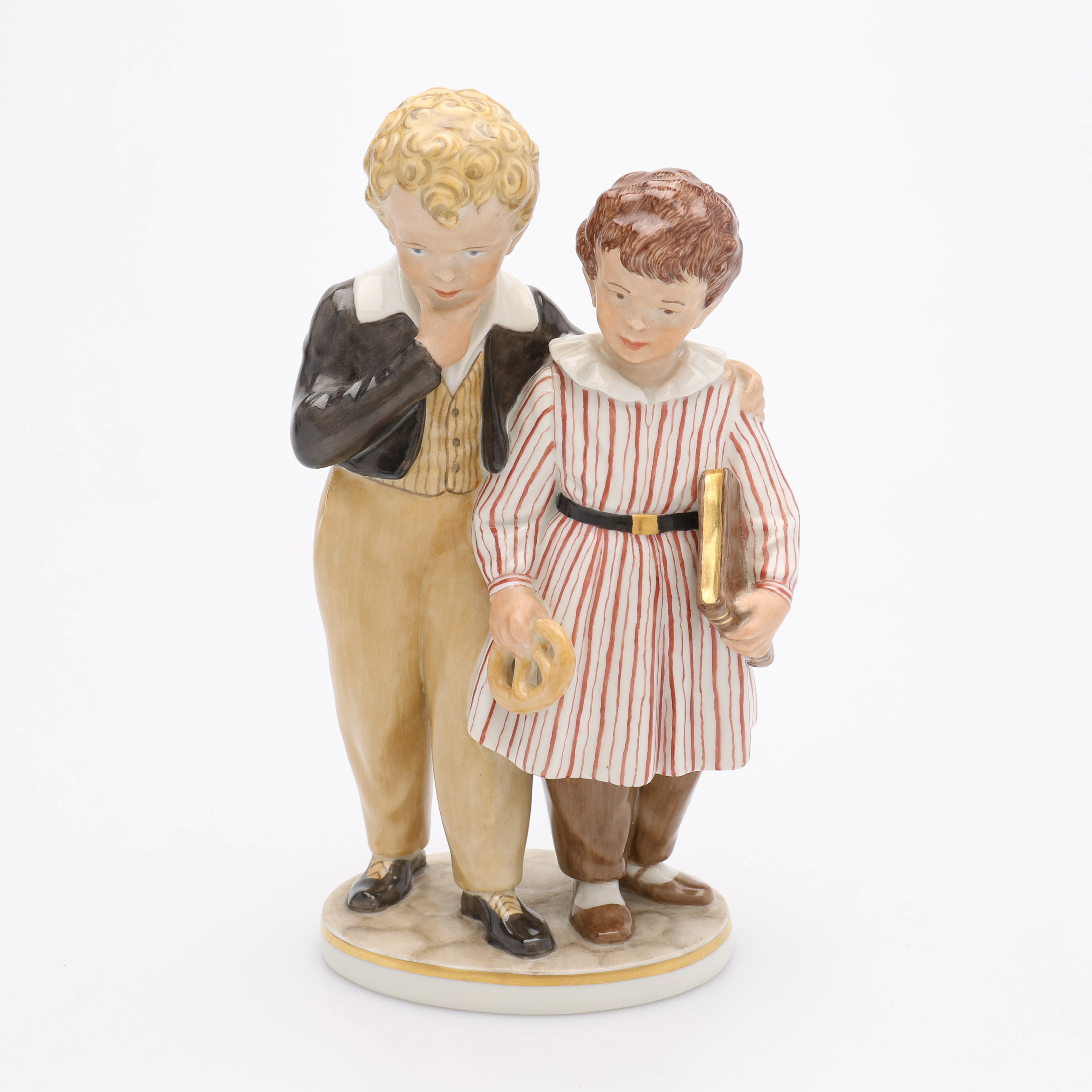 CHRISTIAN THOMSEN, FIGUR, ROYAL COPENHAGEN, "FLUGTEN TIL AMERIKA"
