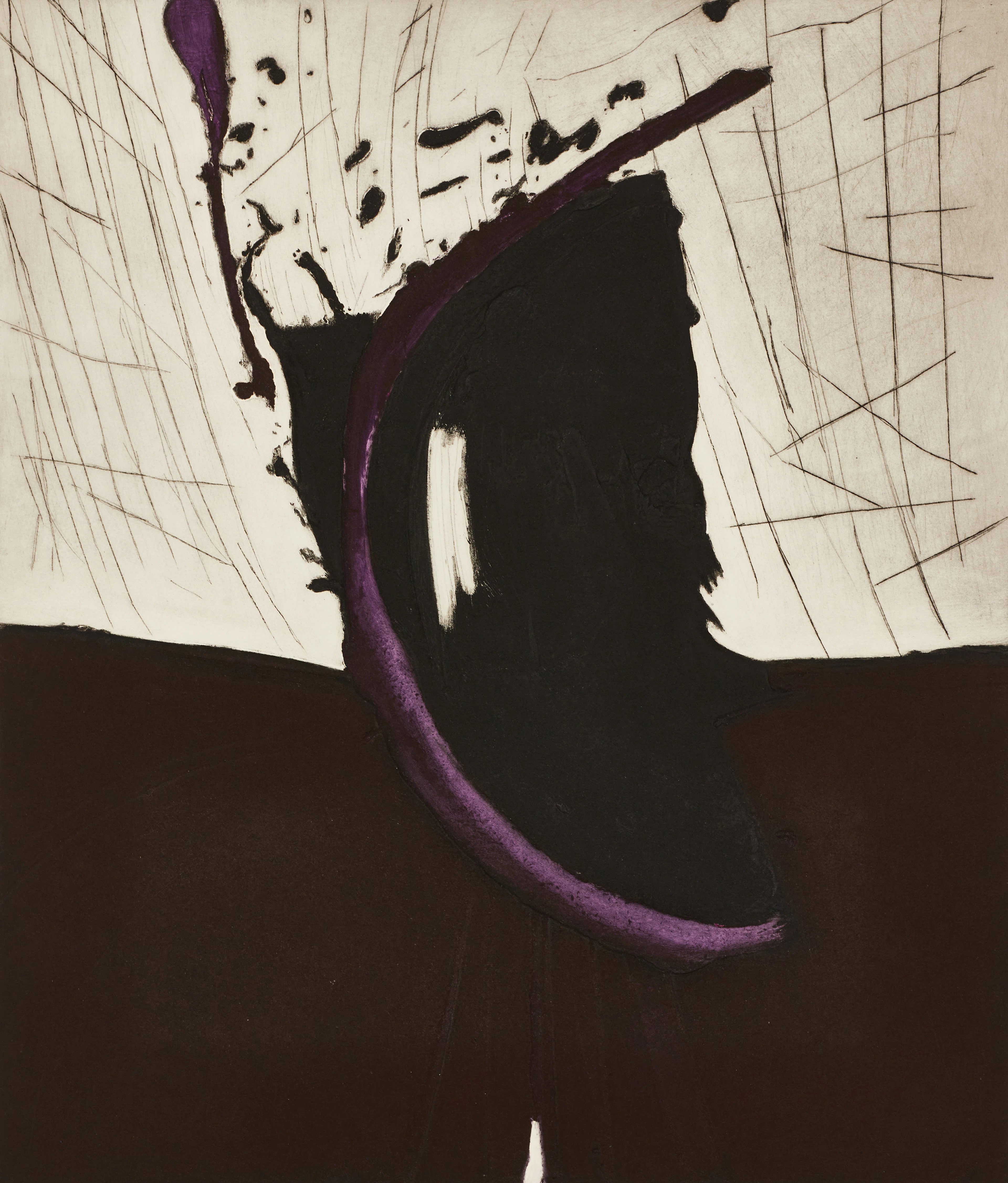 JAN MEYER (1927-1995). "Le Coq d'Asclépios", 1975, signerad och numrerad