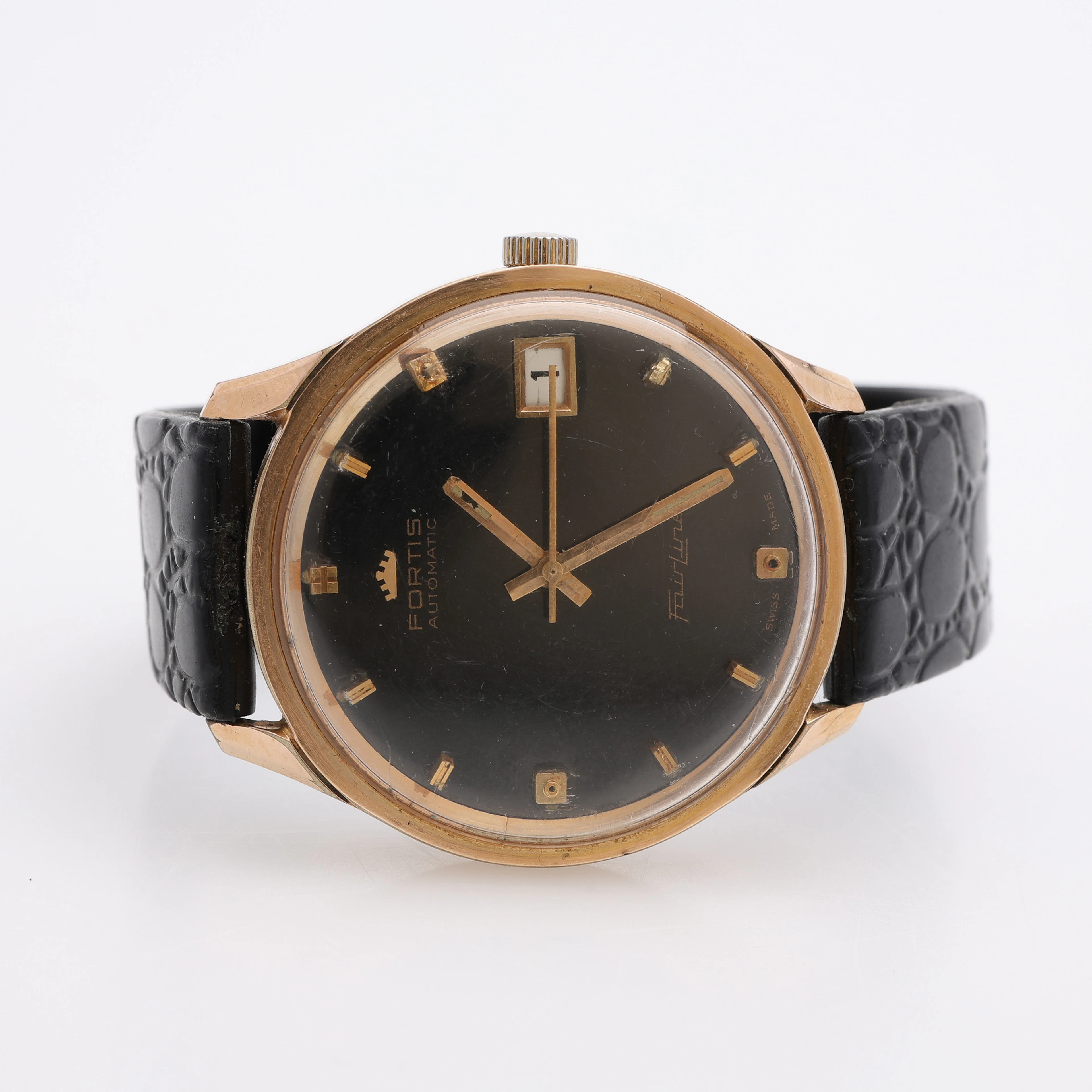 ARMBANDSUR, STÅL, FORTIS FAIR LINE, AUTOMATISKT UPPDRAG.