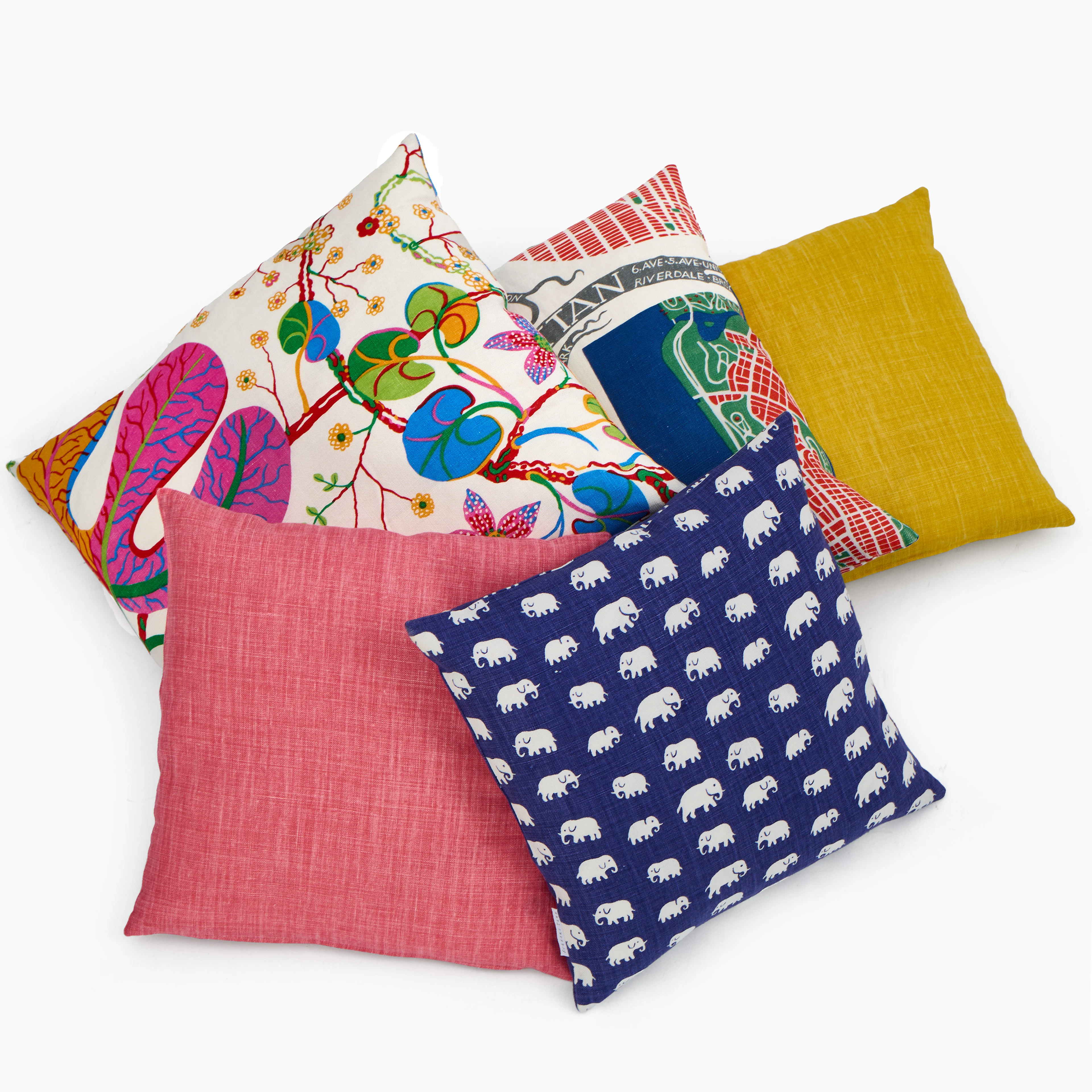ESTRID ERICSSON & JOSEF FRANK. KUDDAR, 5 st, Firma Svenskt tenn, 2000-tal.