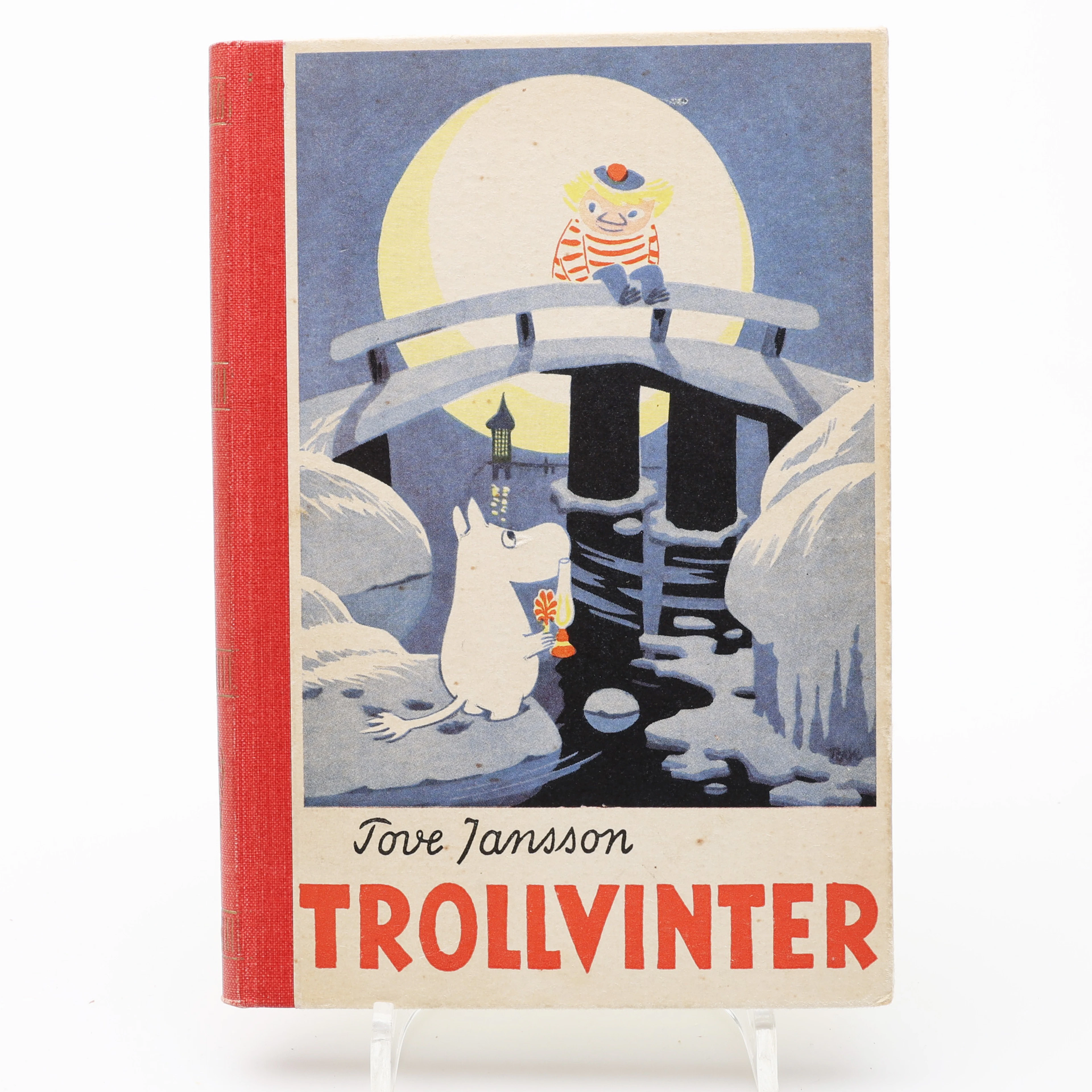 MUMINTROLLEN. TOVE JANSSONS TROLLVINTER I ORIGINALUPPLAGAN FRÅN 1957.