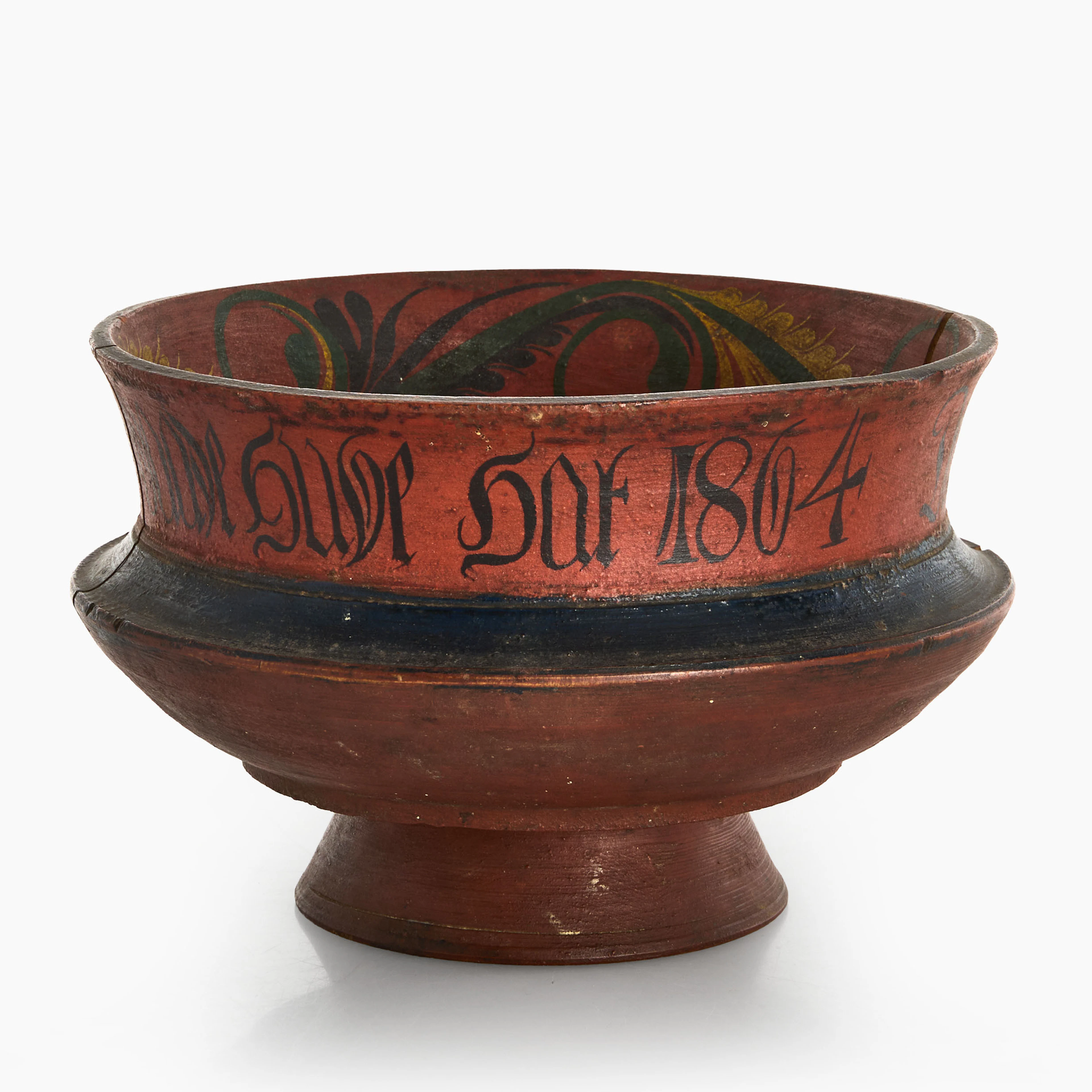 ÖLBOLLE, Norge, bemålat trä, 1800-tal.