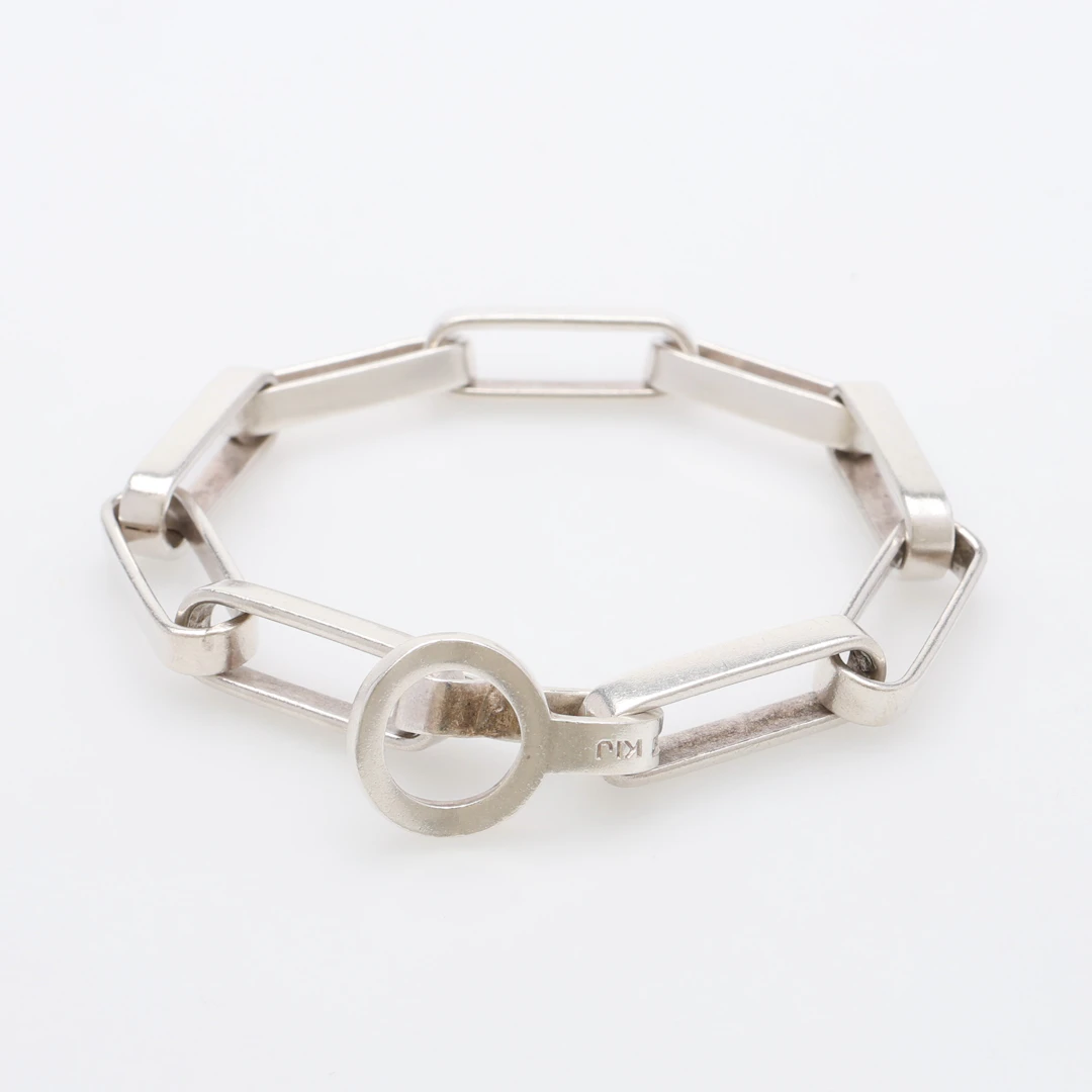 CECILIA K.I JOHANSSON, ARMBAND, silver, Göteborg 1964, 28,7 g.