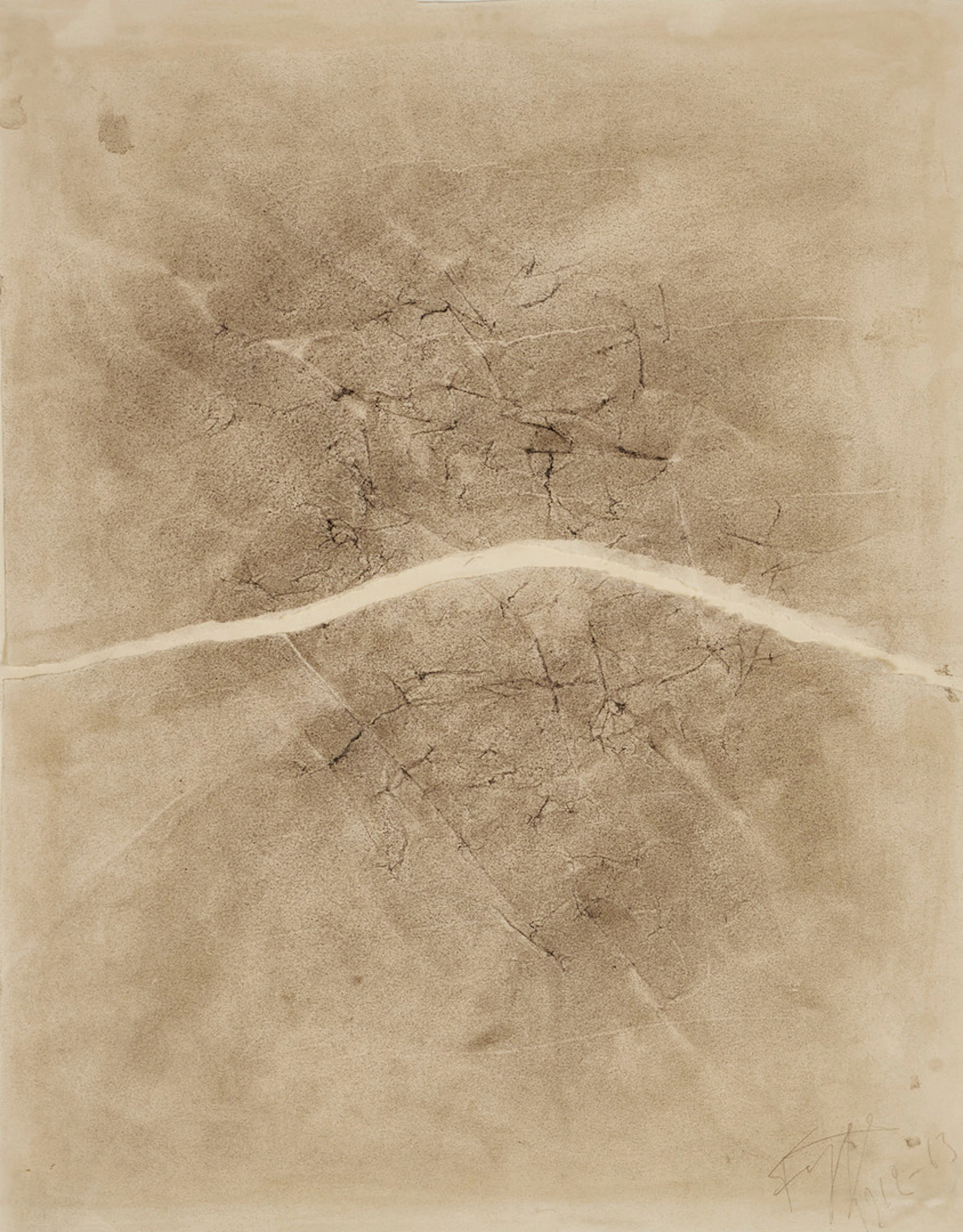 EDDIE FIGGE (SVERIGE, 1904–2003). Utan titel. Komposition med reva.